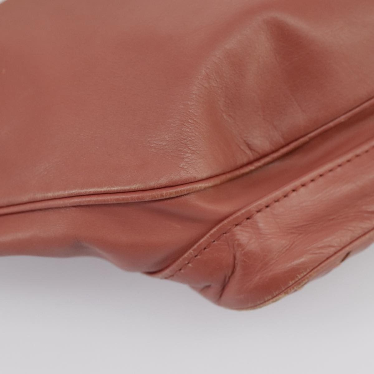 Bottega Veneta Intrecciato Pink Leather Shoulder Bag (Pre-Owned) Size ONE SIZE - 9 Thumbnail