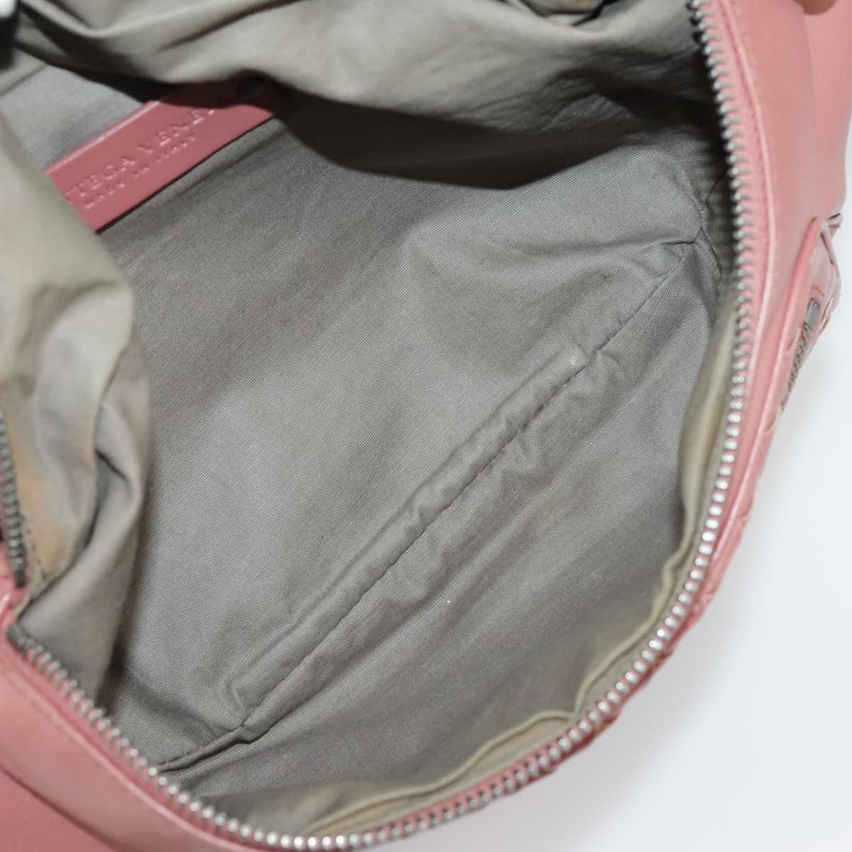 Bottega Veneta Intrecciato Pink Leather Shoulder Bag (Pre-Owned) Size ONE SIZE - 15 Thumbnail