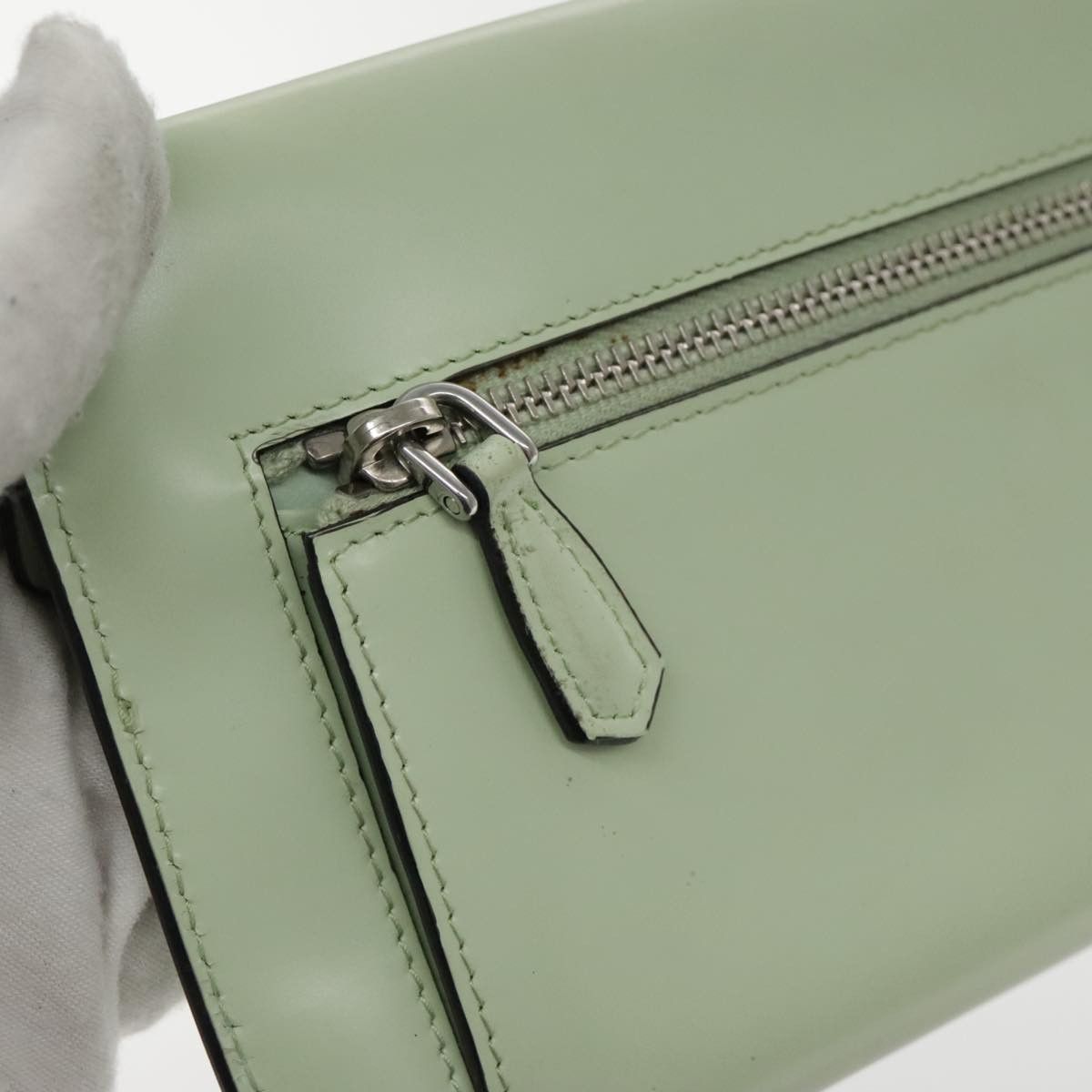 Prada Beige Leather Wallet (Pre-Owned) Size ONE SIZE - 17 Thumbnail