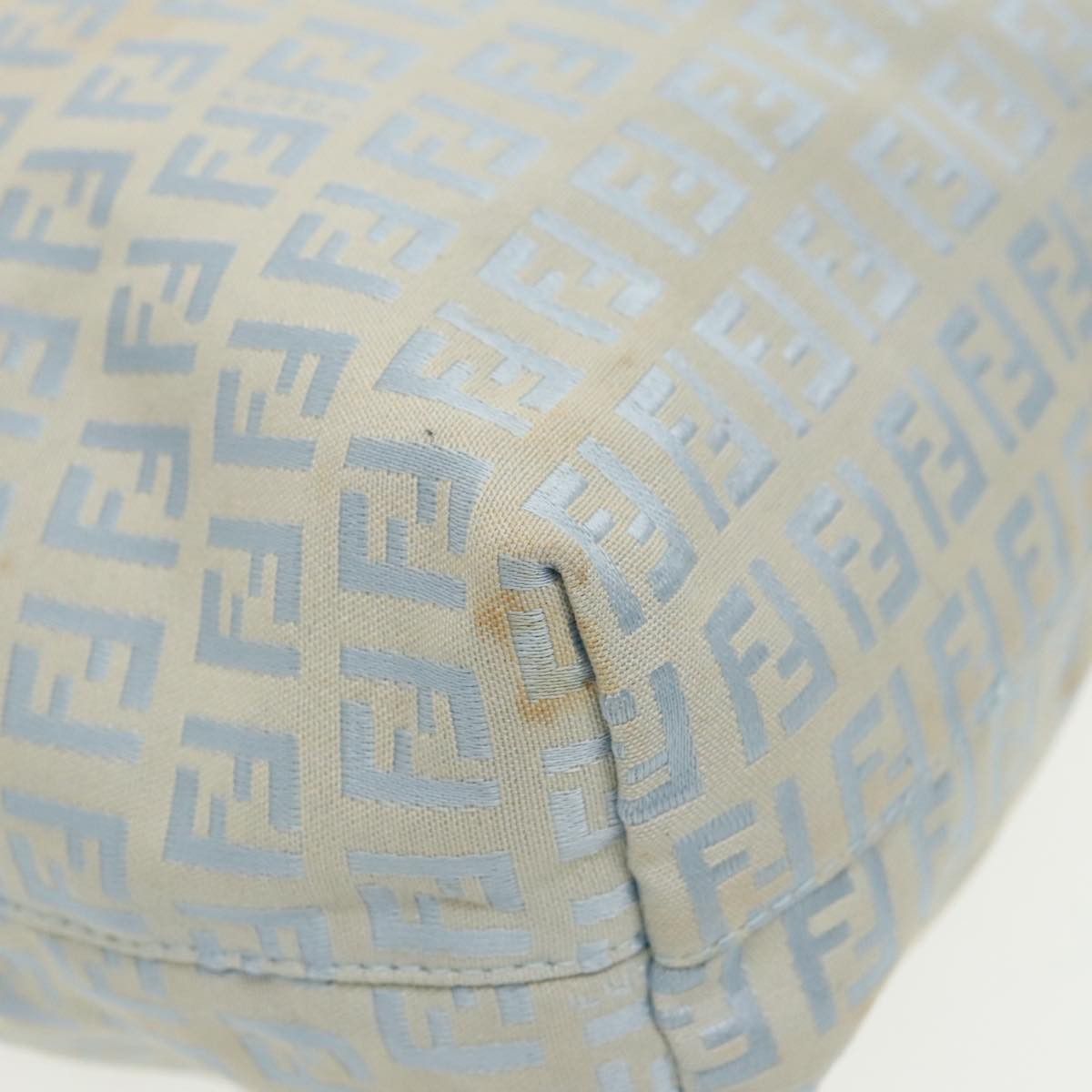 Fendi Zucchino Blue Canvas Tote Bag (Pre-Owned) Size ONE SIZE - 15 Thumbnail