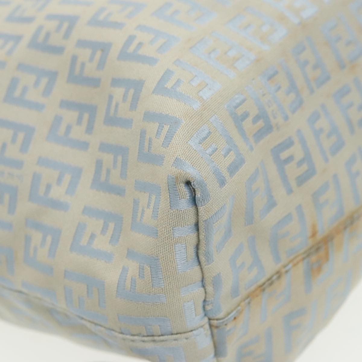 Fendi Zucchino Blue Canvas Tote Bag (Pre-Owned) Size ONE SIZE - 16 Thumbnail