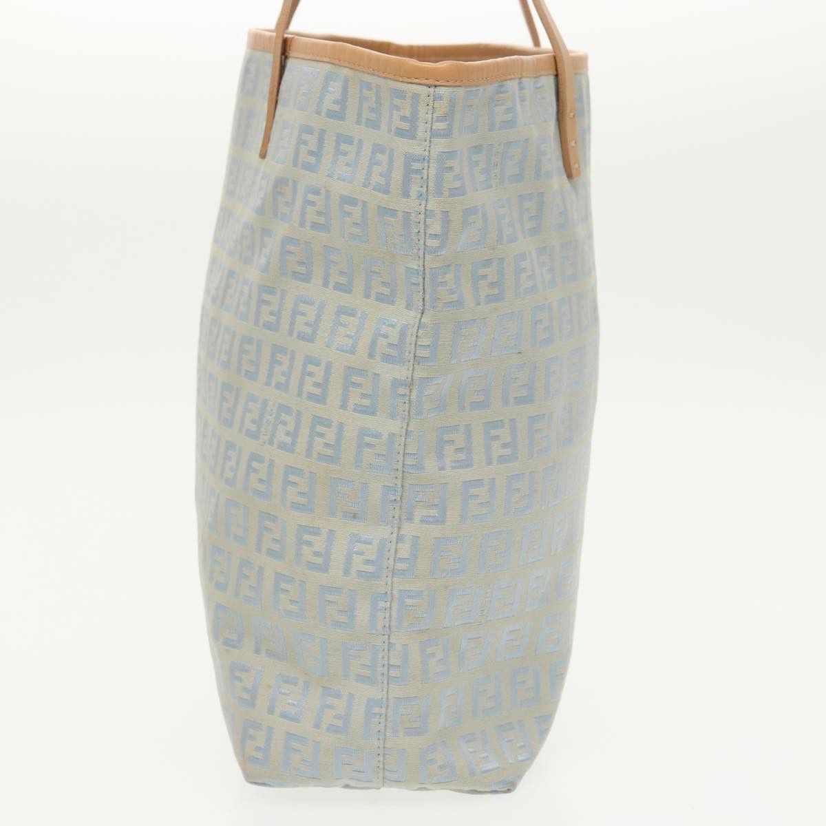 Fendi Zucchino Blue Canvas Tote Bag (Pre-Owned) Size ONE SIZE - 11 Thumbnail