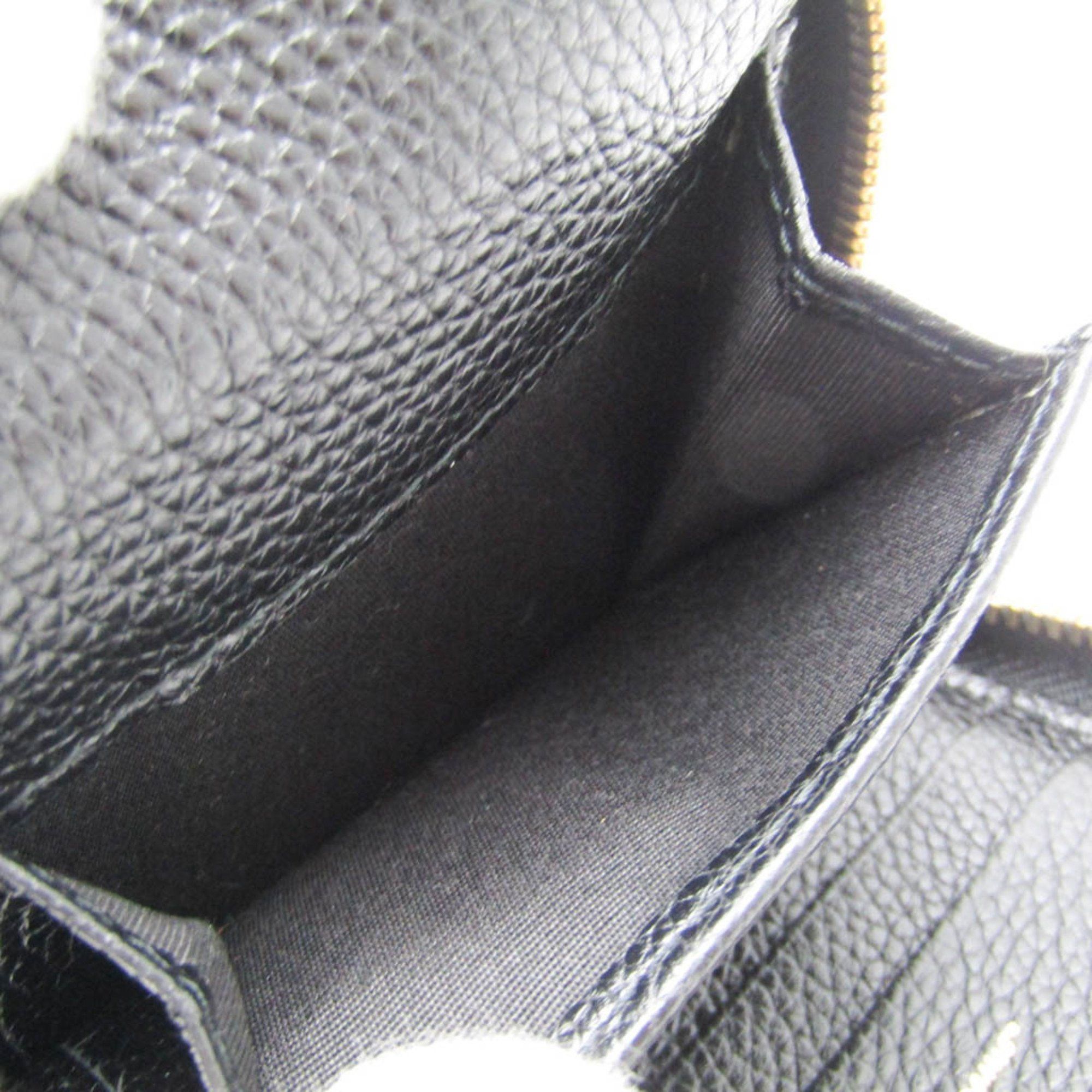 Salvatore Ferragamo Black Leather Wallet (Pre-Owned) Size ONE SIZE - 4 Thumbnail