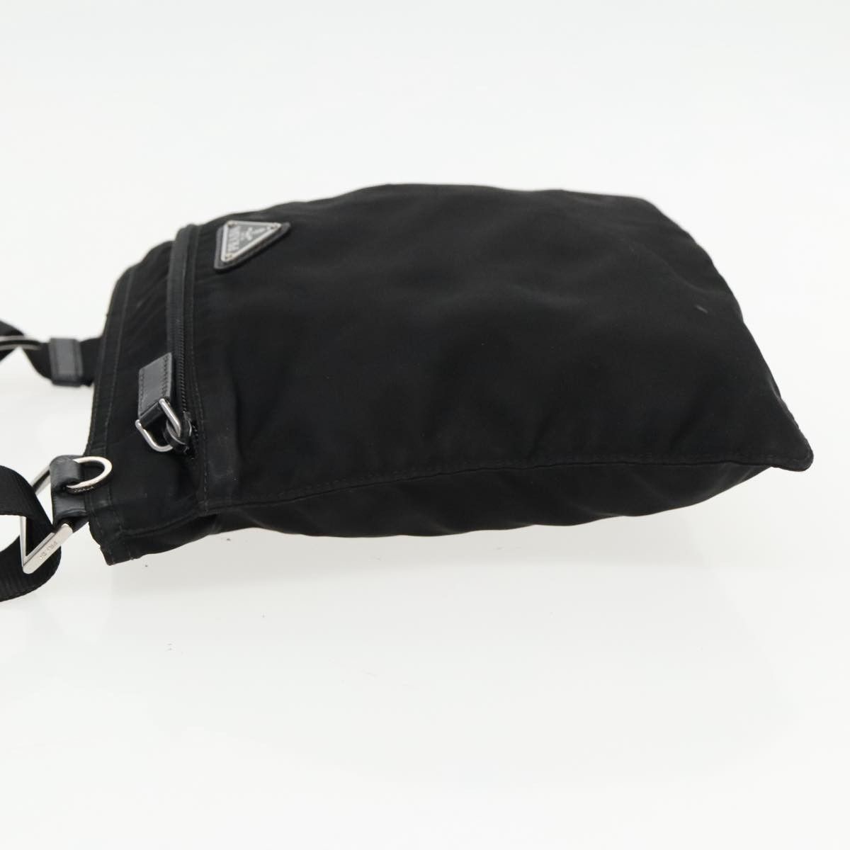Prada Tessuto Black Synthetic Shoulder Bag (Pre-Owned) Size ONE SIZE - 12 Thumbnail