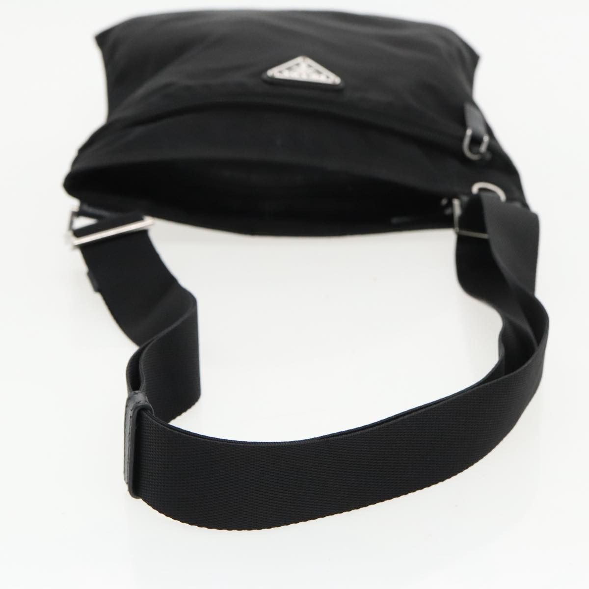Prada Tessuto Black Synthetic Shoulder Bag (Pre-Owned) Size ONE SIZE - 4 Thumbnail