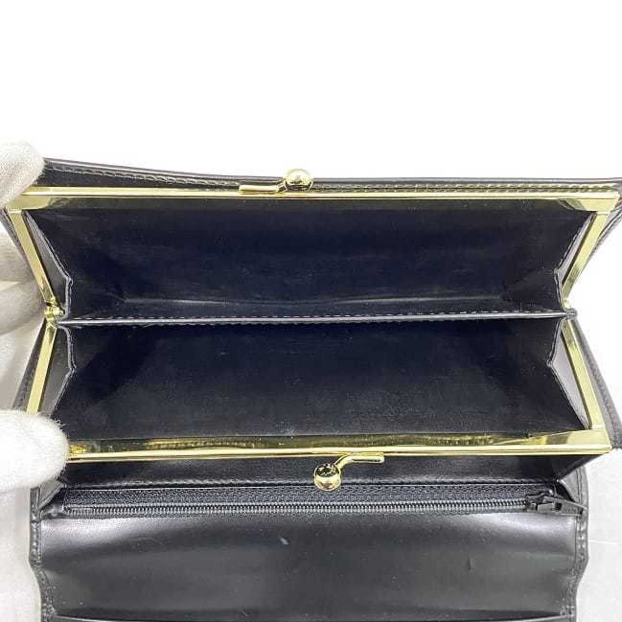 Celine Celine Bi-fold Long Wallet f-21899 Black Brown Macadam DF 0P227 300 00 PVC Leather M/00/1 CELINE Flap with Clasp Size ONE SIZE - 9 Thumbnail
