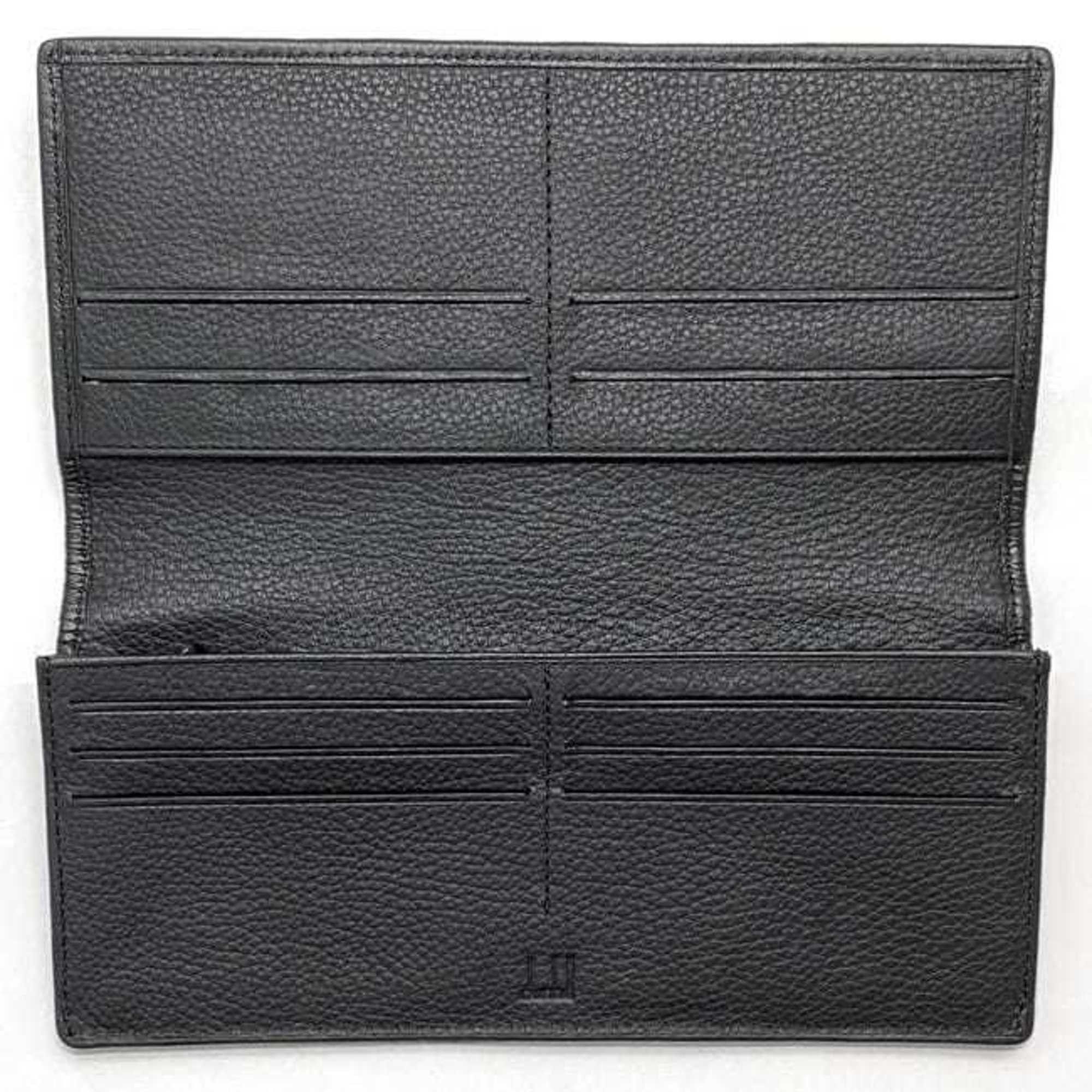 Alfred Dunhill Dunhill Bi-fold Long Wallet ec-21871 Black D-8 Leather Men's Pattern Size ONE SIZE - 9 Thumbnail