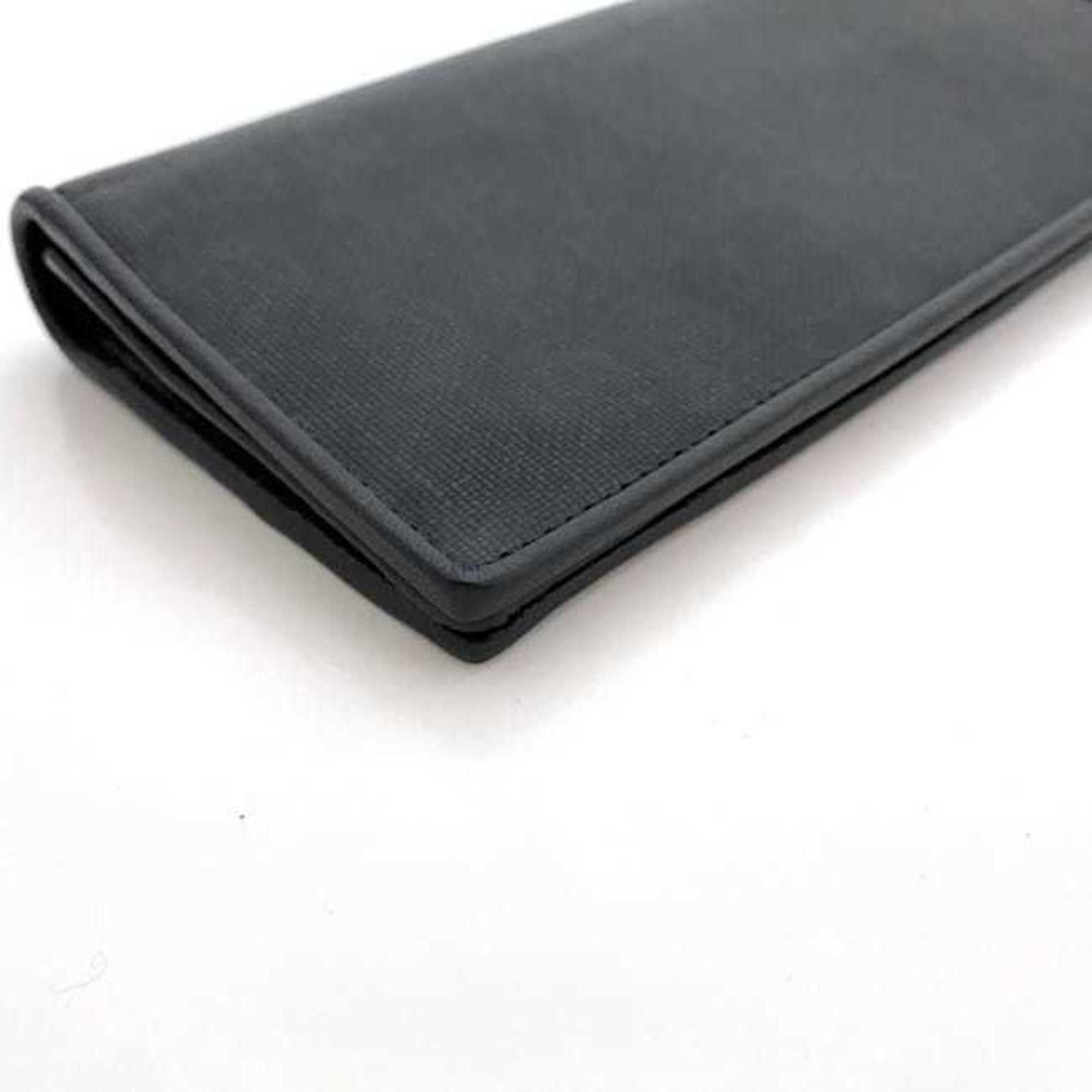Alfred Dunhill Dunhill Bi-fold Long Wallet ec-21871 Black D-8 Leather Men's Pattern Size ONE SIZE - 5 Thumbnail