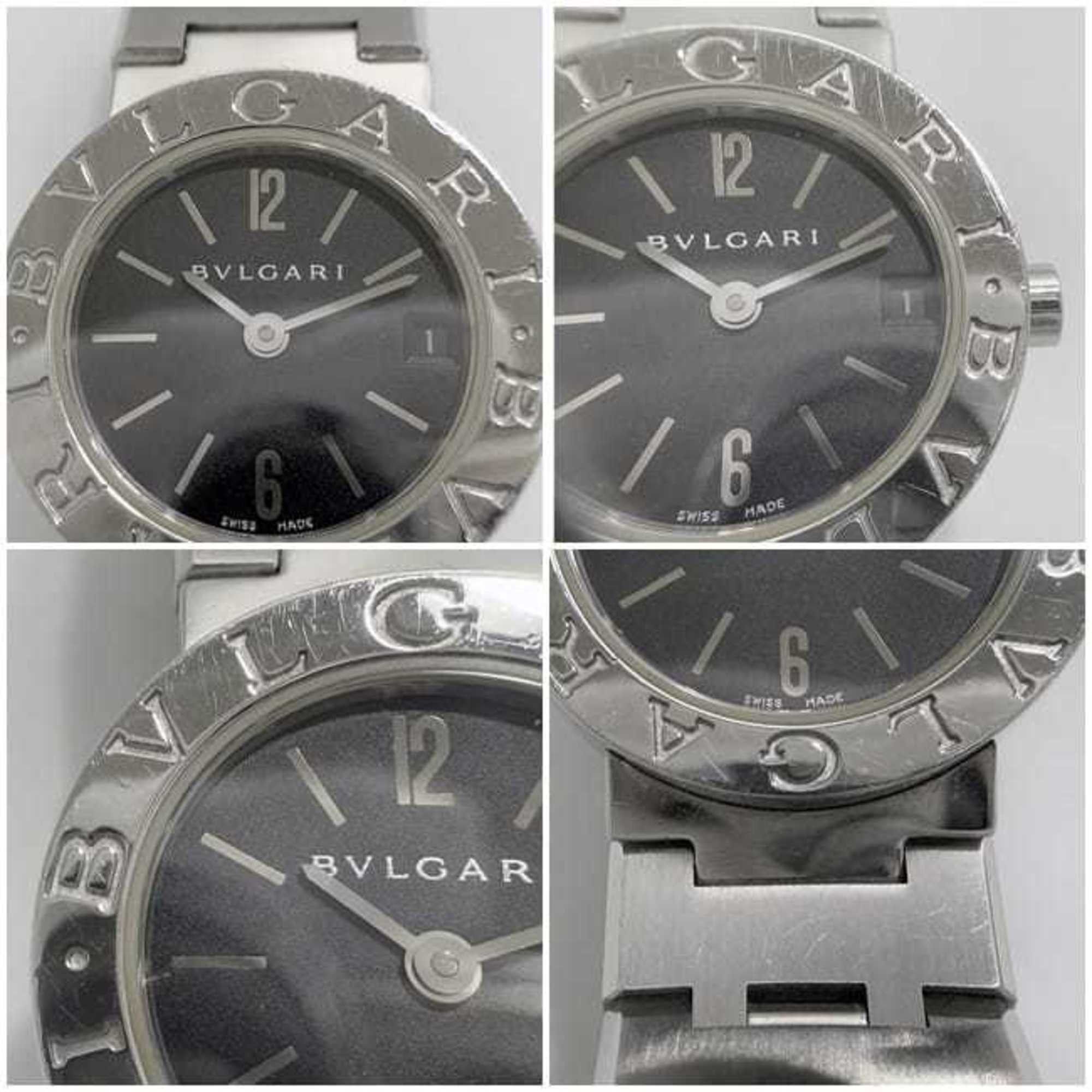 Bvlgari Bvlgari Watch f-21814 Black Silver BB23SS Ladies SS Quartz BVLGARI Dial Battery Operated Size ONE SIZE - 10 Thumbnail