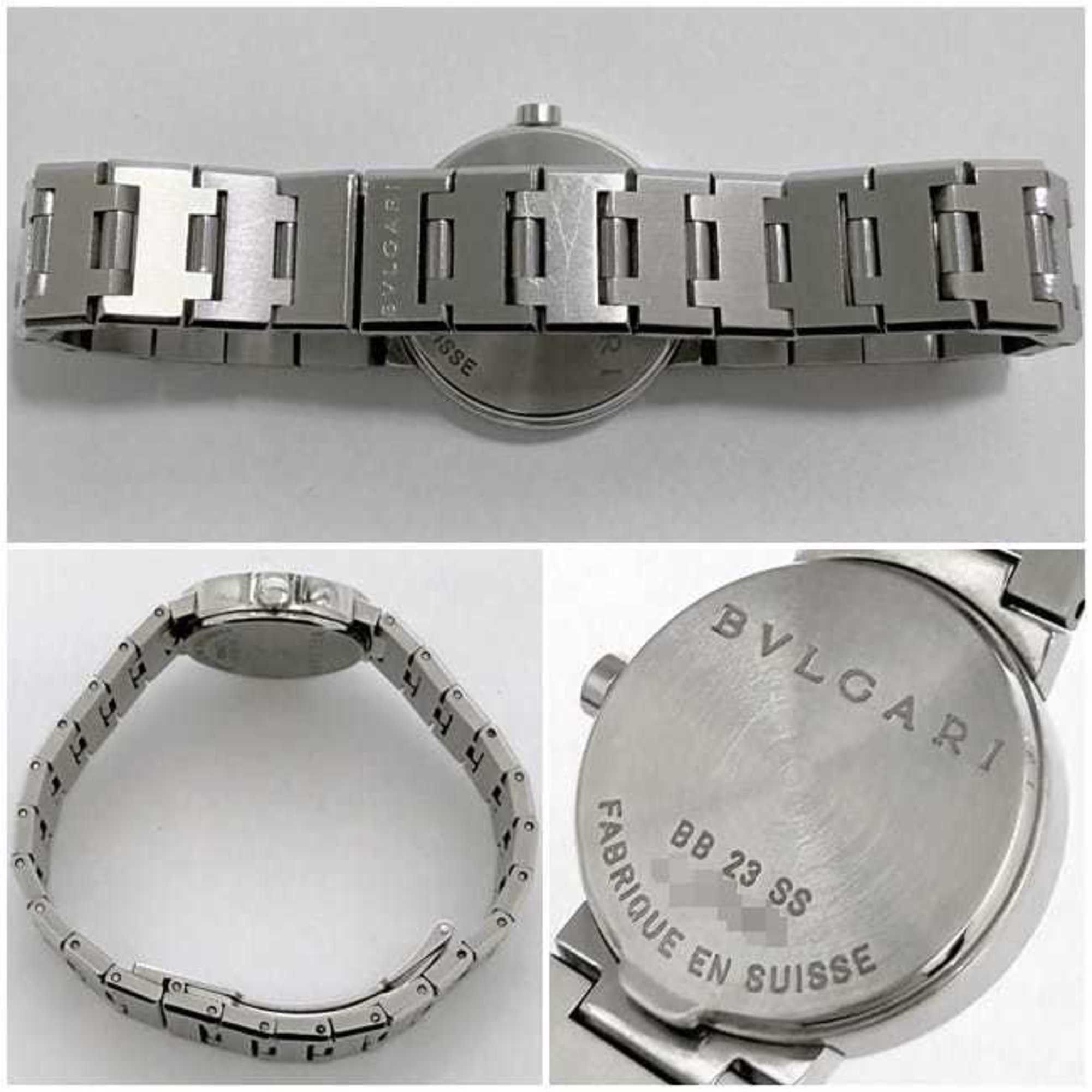 Bvlgari Bvlgari Watch f-21814 Black Silver BB23SS Ladies SS Quartz BVLGARI Dial Battery Operated Size ONE SIZE - 9 Thumbnail