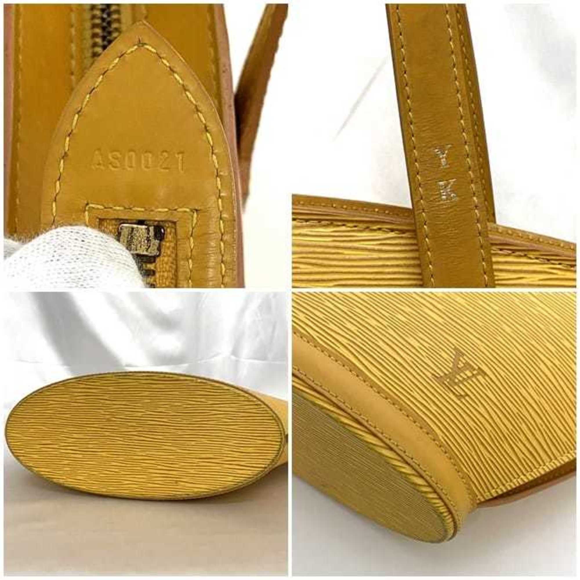 Louis Vuitton Louis Vuitton Tote Bag Saint Jacques Long Shoulder f-21782 Yellow Tassili Epi M52339 Leather AS0021 LOUIS VUITTON LV Size ONE SIZE - 8 Thumbnail
