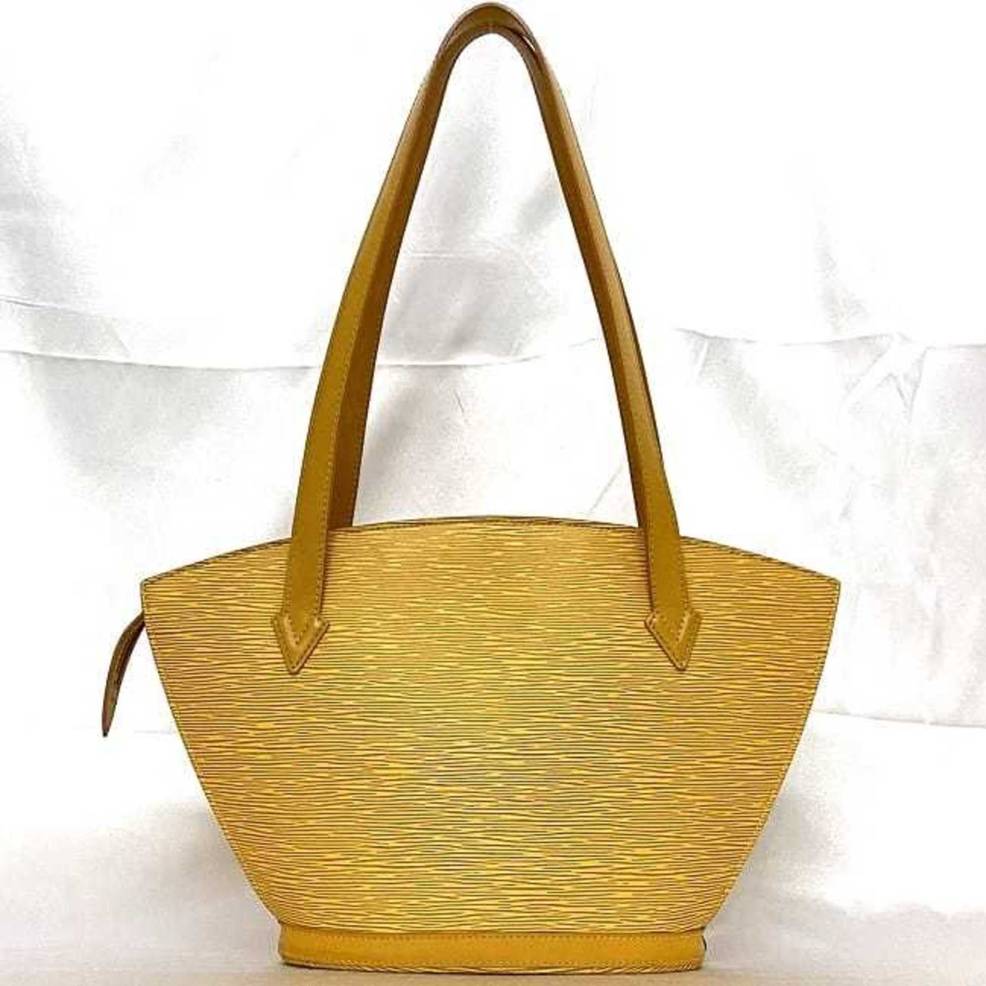Louis Vuitton Louis Vuitton Tote Bag Saint Jacques Long Shoulder f-21782 Yellow Tassili Epi M52339 Leather AS0021 LOUIS VUITTON LV Size ONE SIZE - 4 Thumbnail