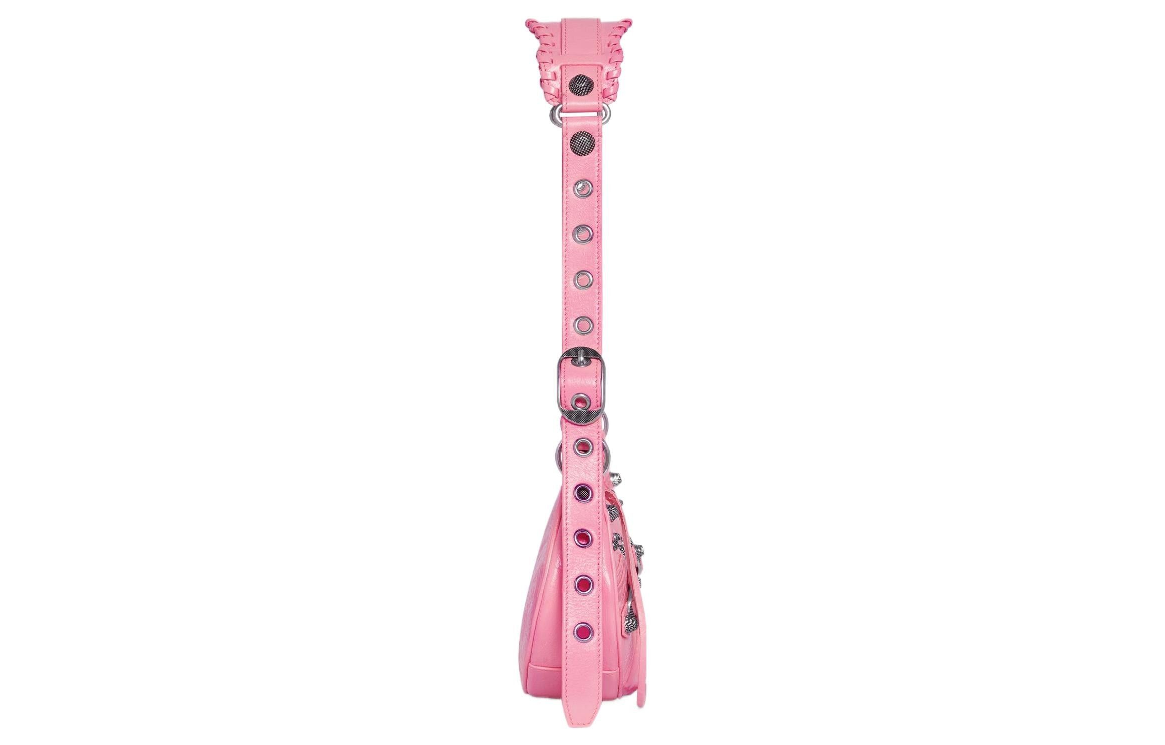 Balenciaga Le Cagole XS Shoulder Bag in pink Size ONE SIZE - 3 Thumbnail