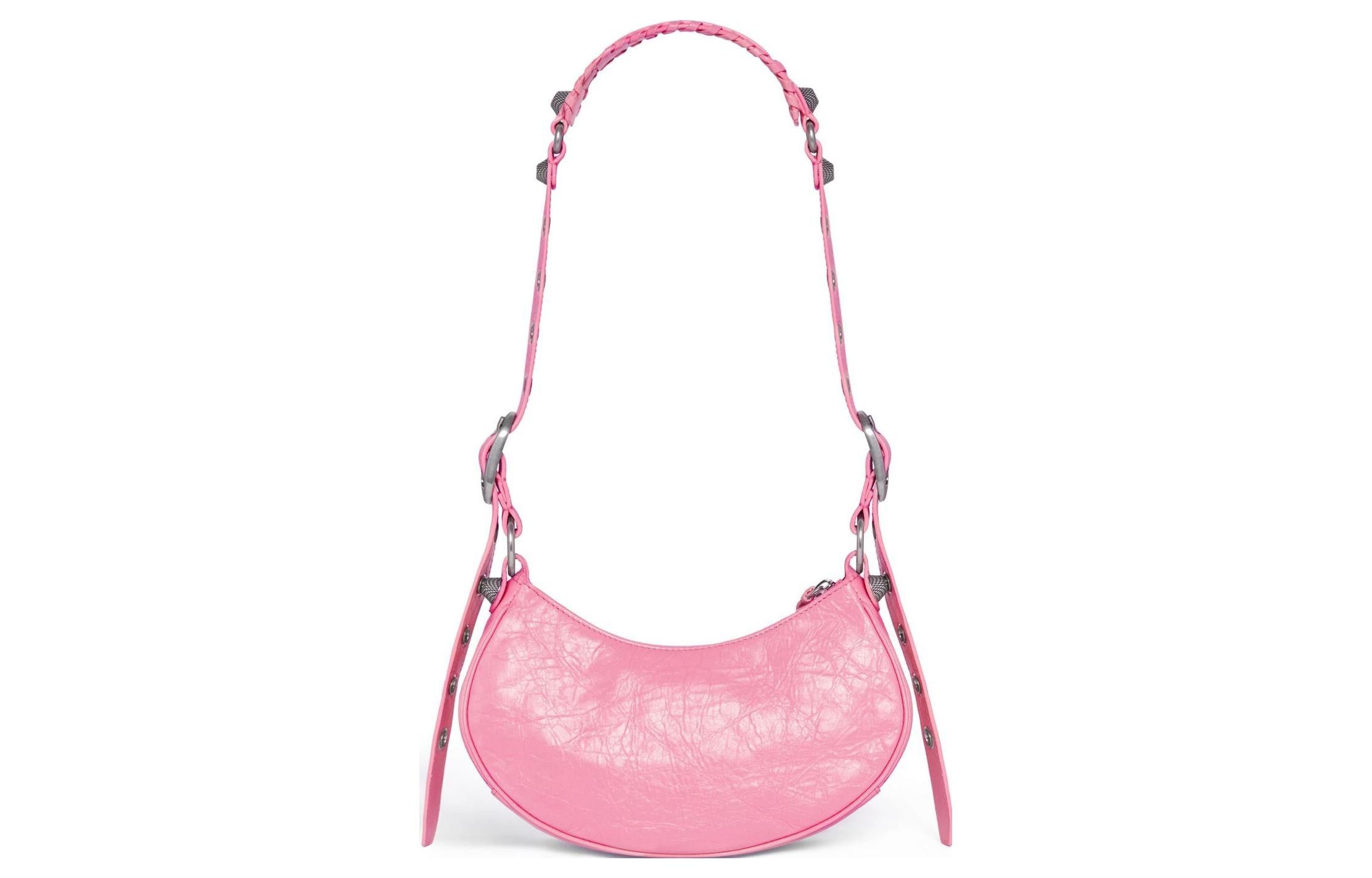 Balenciaga Le Cagole XS Shoulder Bag in pink Size ONE SIZE - 4 Thumbnail