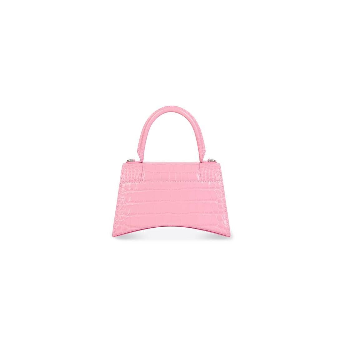 Balenciaga Hourglass Small Handbag Crocodile Embossed Size ONE SIZE - 3 Thumbnail
