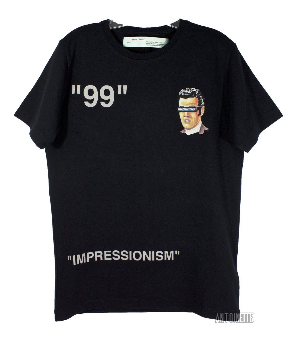 Off White Green Witch Impressionism T Shirt Grailed