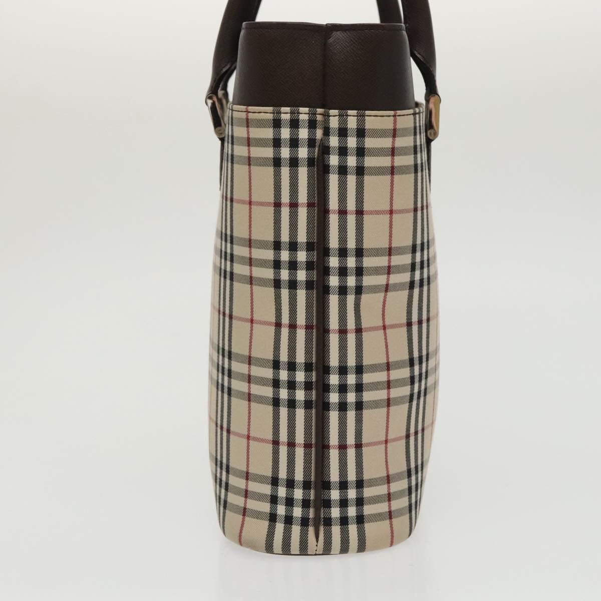 Burberry Nova Check Beige Synthetic Tote Bag (Pre-Owned) Size ONE SIZE - 4 Thumbnail