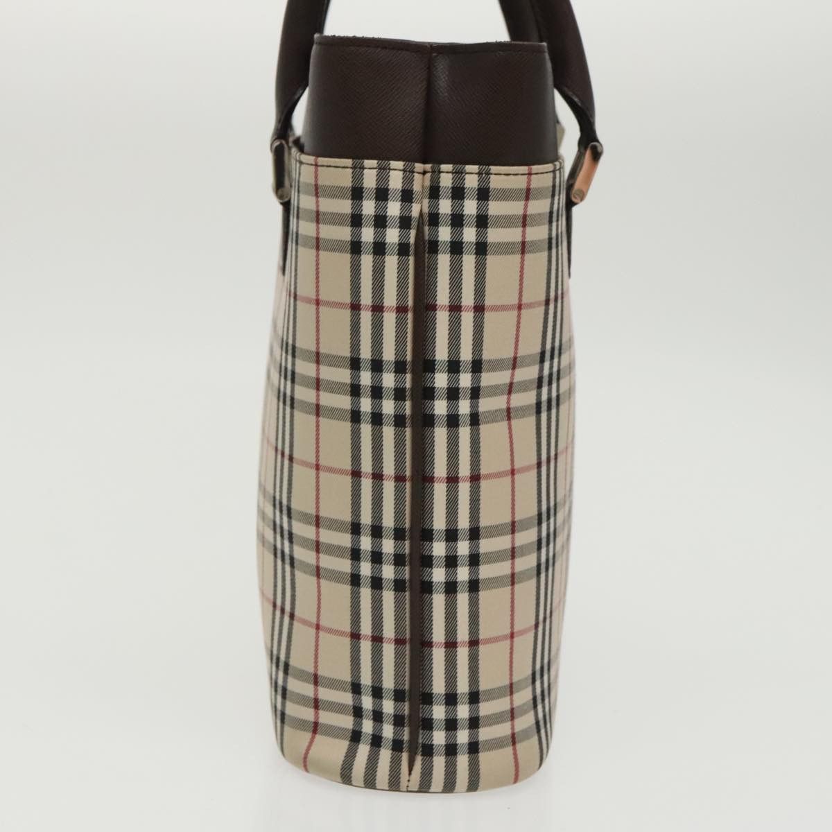 Burberry Nova Check Beige Synthetic Tote Bag (Pre-Owned) Size ONE SIZE - 3 Thumbnail