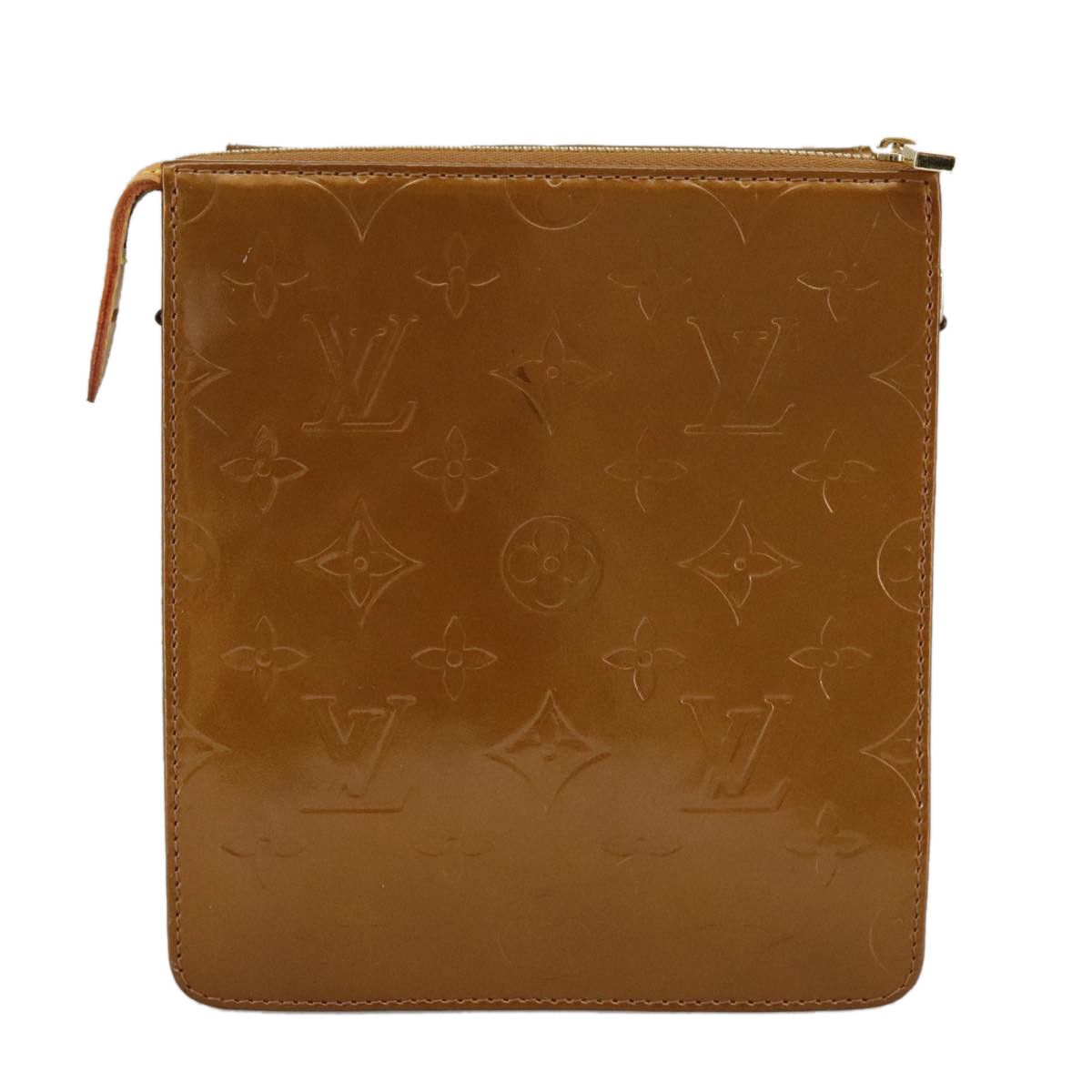 Louis Vuitton Mott Brown Patent Leather Clutch Bag (Pre-Owned) Size ONE SIZE - 2 Thumbnail