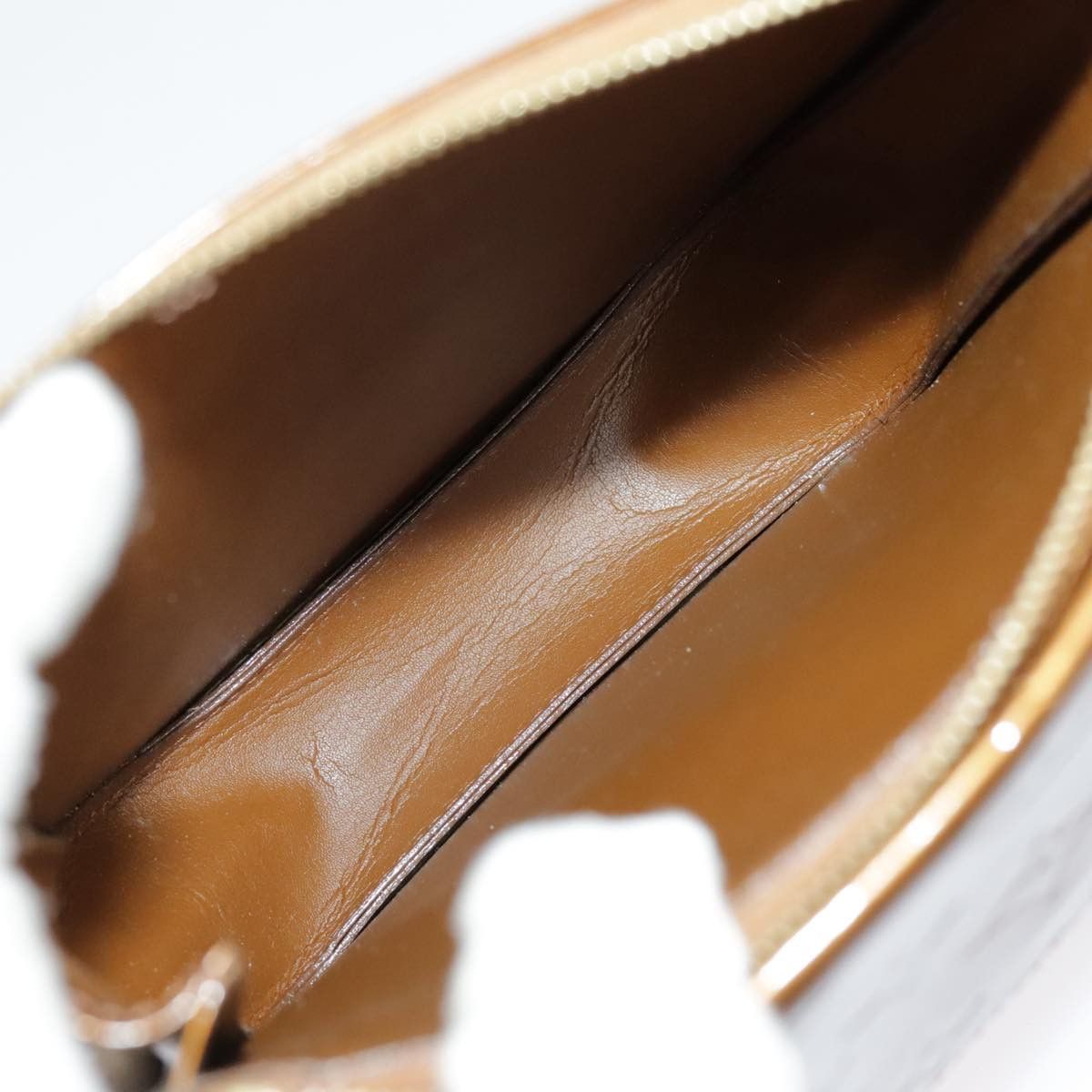 Louis Vuitton Mott Brown Patent Leather Clutch Bag (Pre-Owned) Size ONE SIZE - 16 Thumbnail