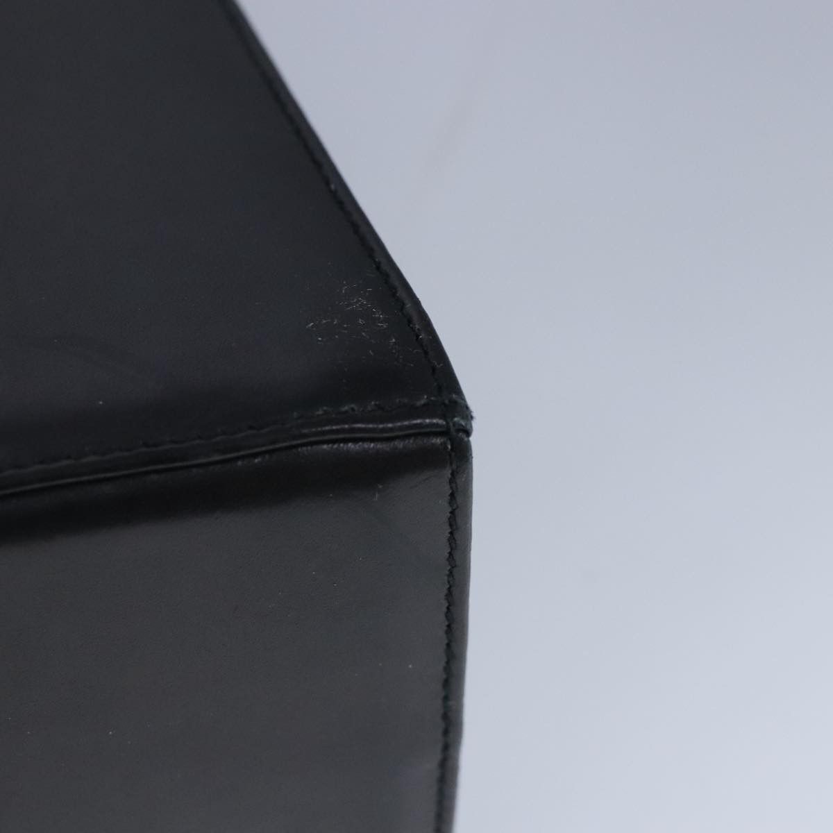 Salvatore Ferragamo Gancini Black Leather Handbag (Pre-Owned) Size ONE SIZE - 11 Thumbnail