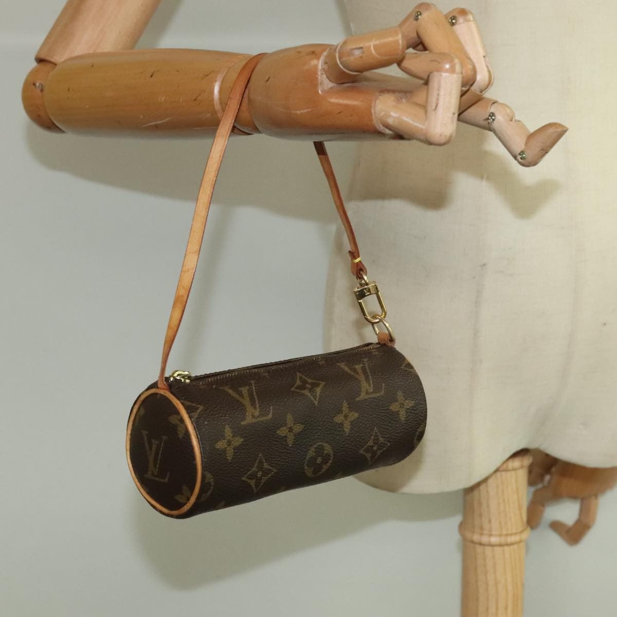 Louis Vuitton Papillon Brown Canvas Clutch Bag (Pre-Owned) Size ONE SIZE - 11 Thumbnail