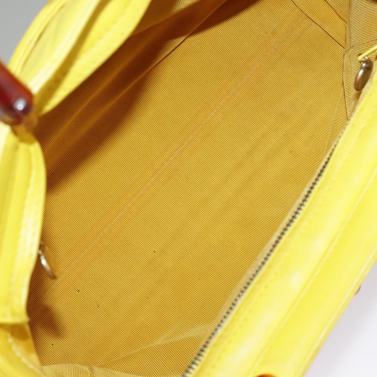 Chanel Cabas Yellow Leather Handbag (Pre-Owned) Size ONE SIZE - 17 Thumbnail