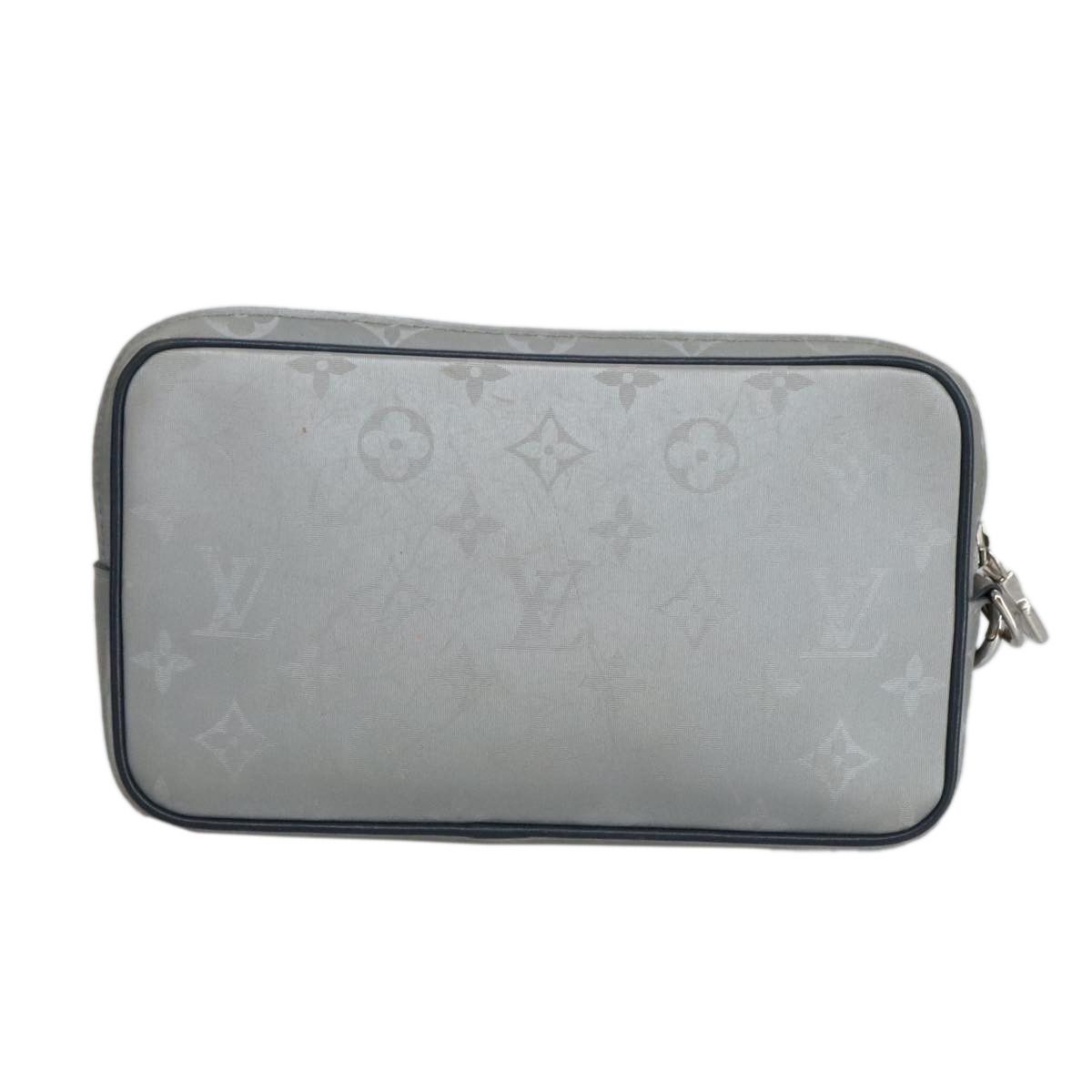 Louis Vuitton Satellite Silver Canvas Clutch Bag (Pre-Owned) Size ONE SIZE - 2 Thumbnail