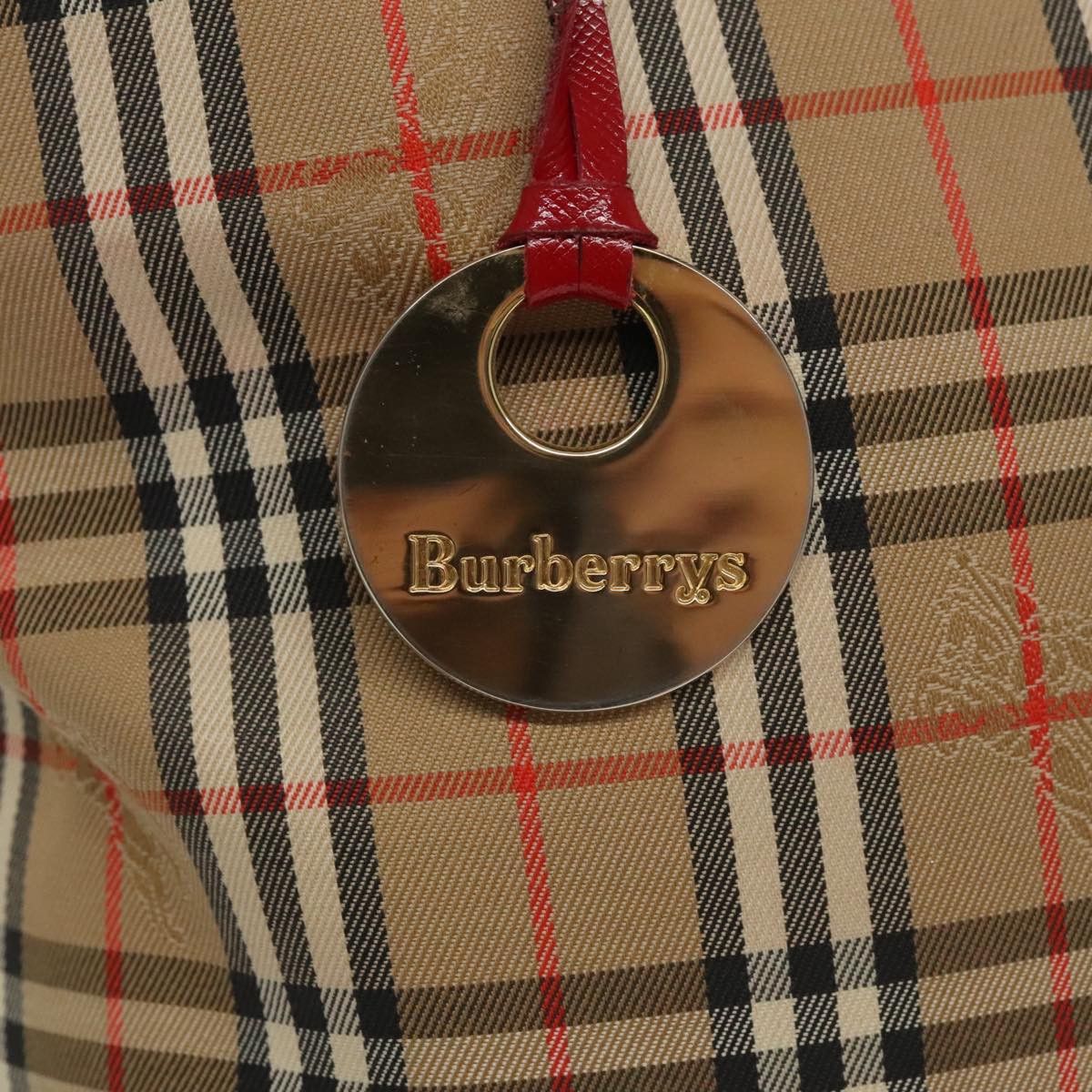 Burberry Nova Check Beige Canvas Tote Bag (Pre-Owned) Size ONE SIZE - 19 Thumbnail