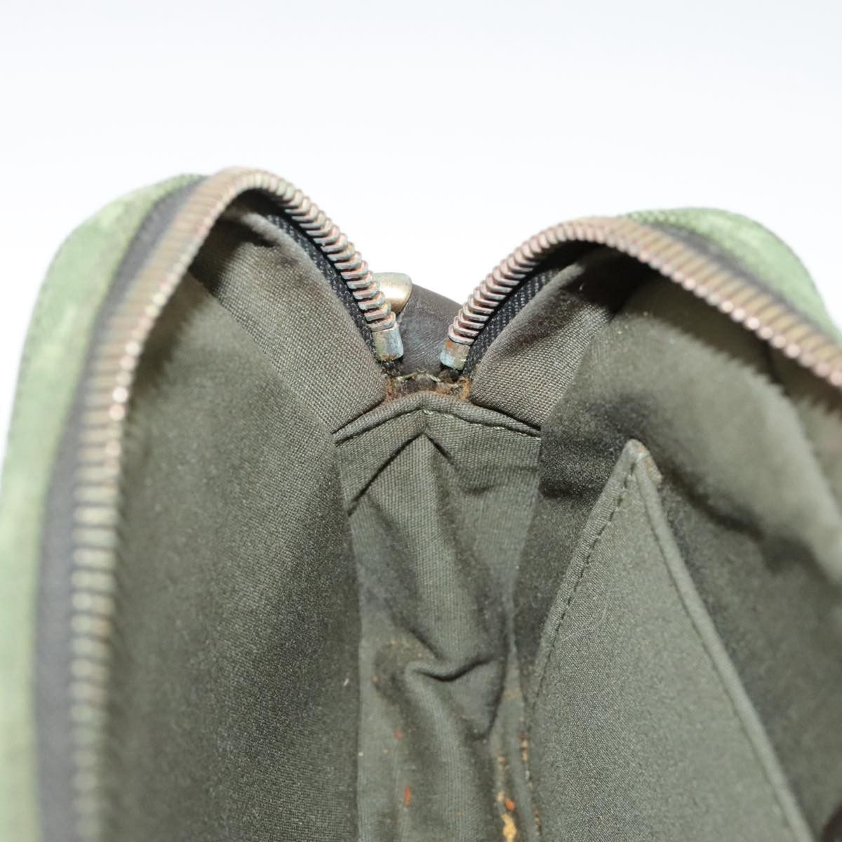 Louis Vuitton Juliette Khaki Canvas Shoulder Bag (Pre-Owned) Size ONE SIZE - 12 Thumbnail