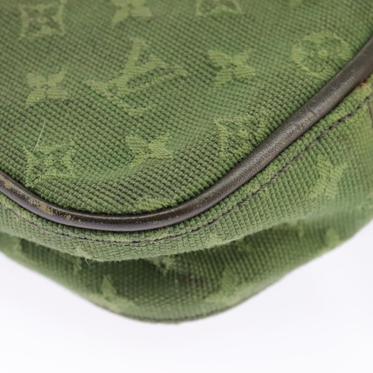 Louis Vuitton Juliette Khaki Canvas Shoulder Bag (Pre-Owned) Size ONE SIZE - 10 Thumbnail