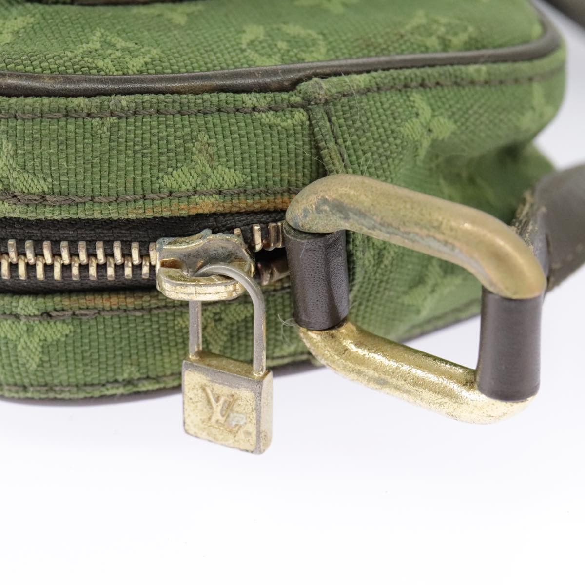 Louis Vuitton Juliette Khaki Canvas Shoulder Bag (Pre-Owned) Size ONE SIZE - 14 Thumbnail