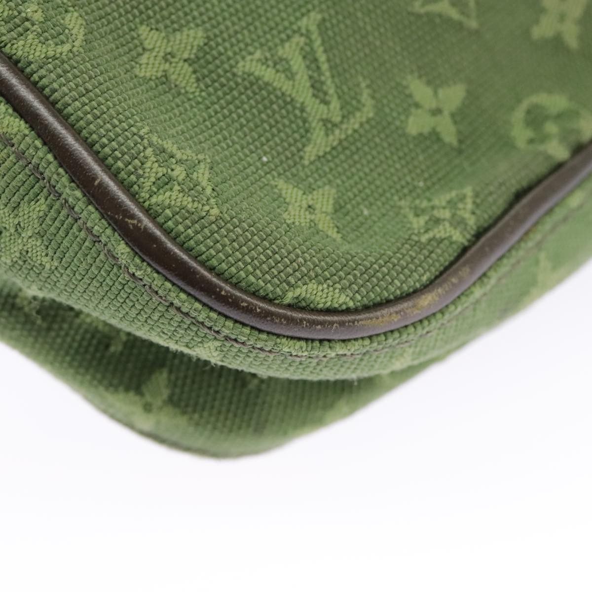 Louis Vuitton Juliette Khaki Canvas Shoulder Bag (Pre-Owned) Size ONE SIZE - 9 Thumbnail