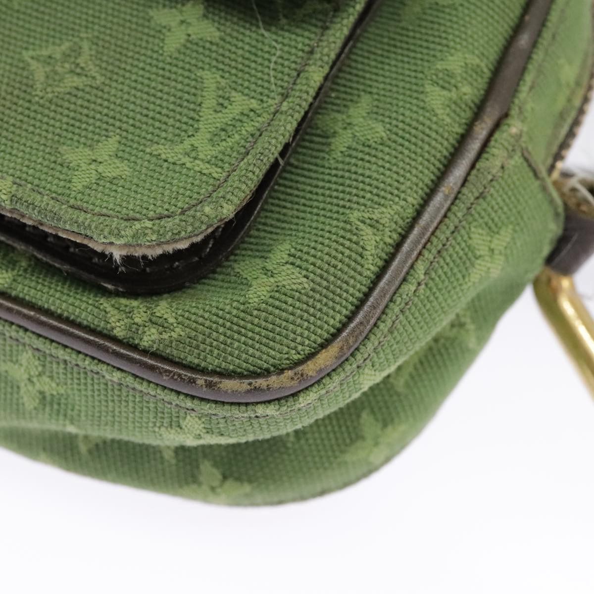 Louis Vuitton Juliette Khaki Canvas Shoulder Bag (Pre-Owned) Size ONE SIZE - 8 Thumbnail