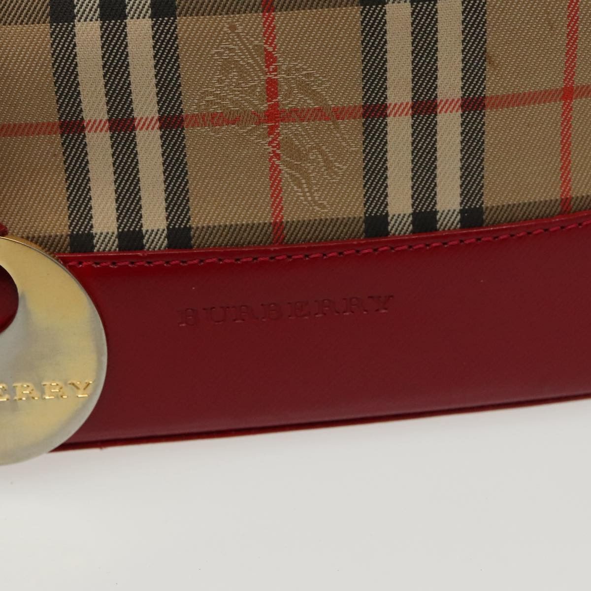 Burberry Nova Check Beige Canvas Handbag (Pre-Owned) Size ONE SIZE - 19 Thumbnail