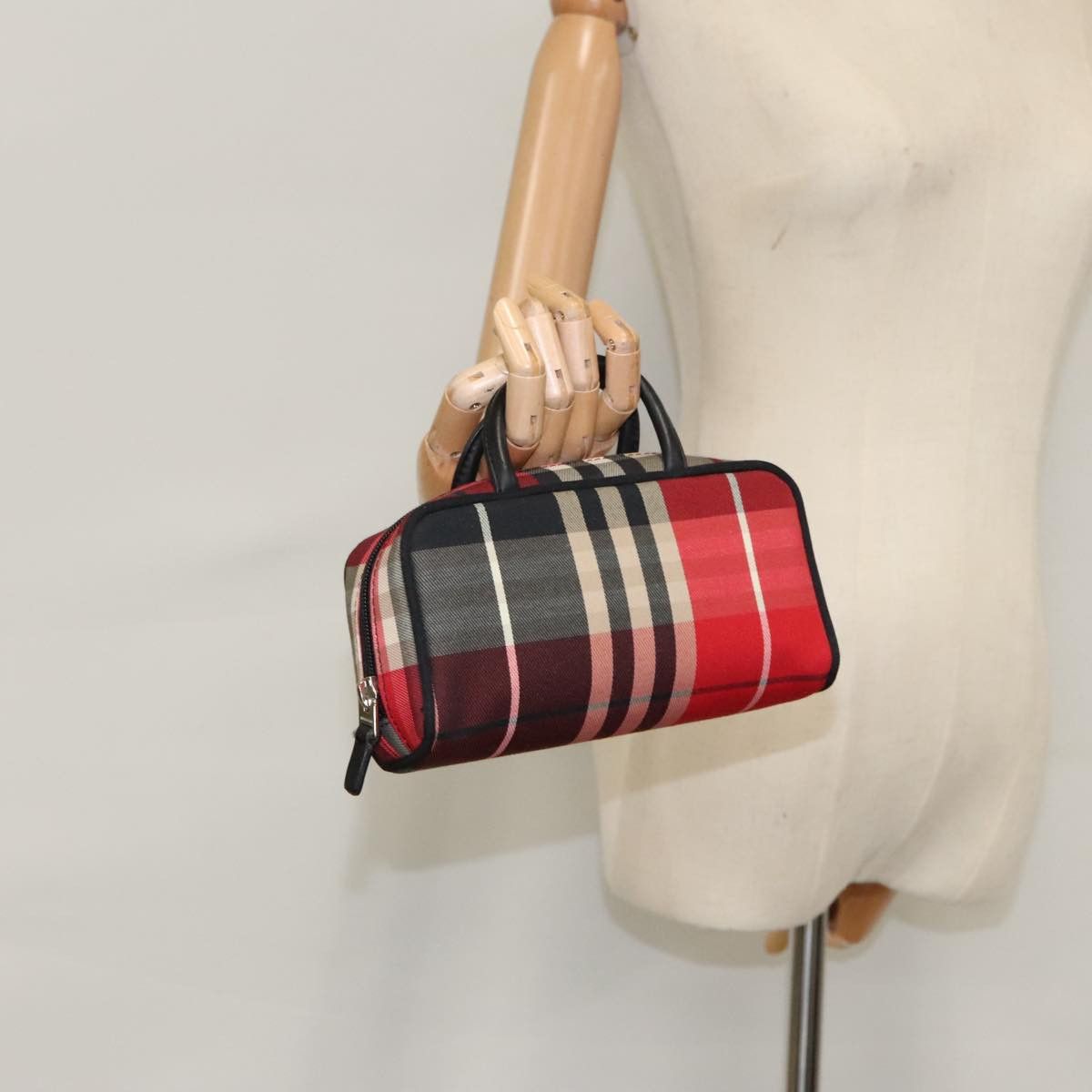 Burberry Nova Check Multicolour Canvas Handbag (Pre-Owned) Size ONE SIZE - 11 Thumbnail