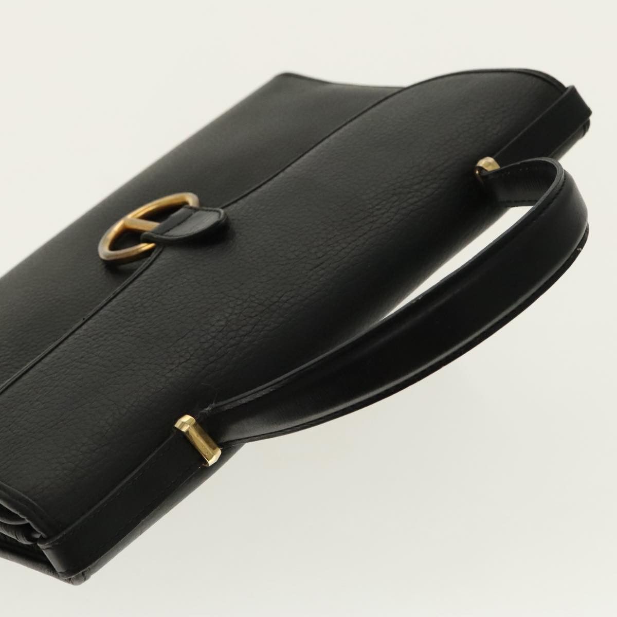 Dior Black Leather Handbag (Pre-Owned) Size ONE SIZE - 5 Thumbnail