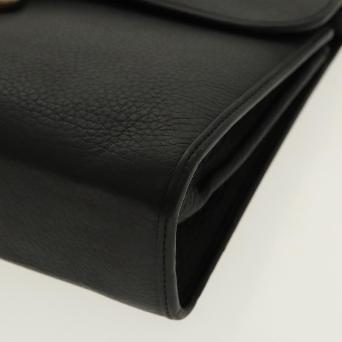 Dior Black Leather Handbag (Pre-Owned) Size ONE SIZE - 7 Thumbnail