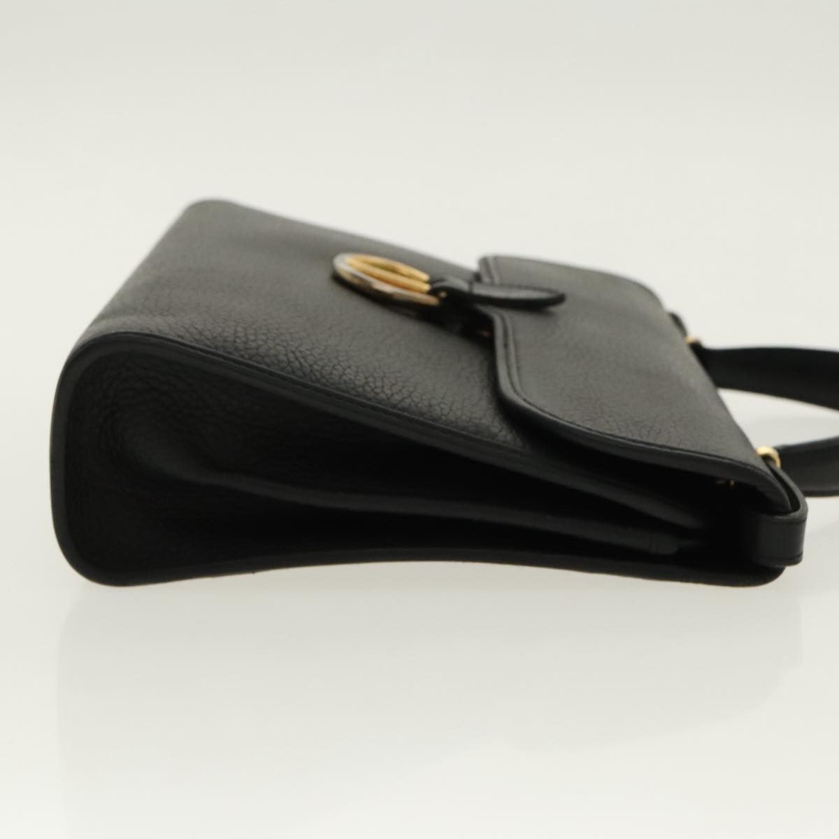Dior Black Leather Handbag (Pre-Owned) Size ONE SIZE - 3 Thumbnail