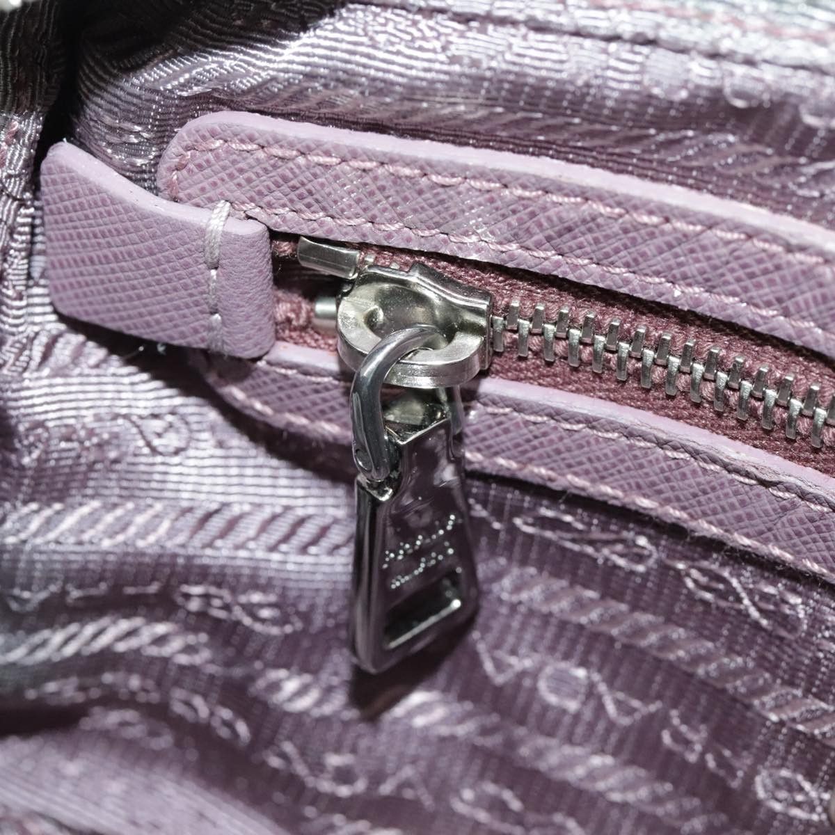 Prada Purple Synthetic Shoulder Bag (Pre-Owned) Size ONE SIZE - 14 Thumbnail