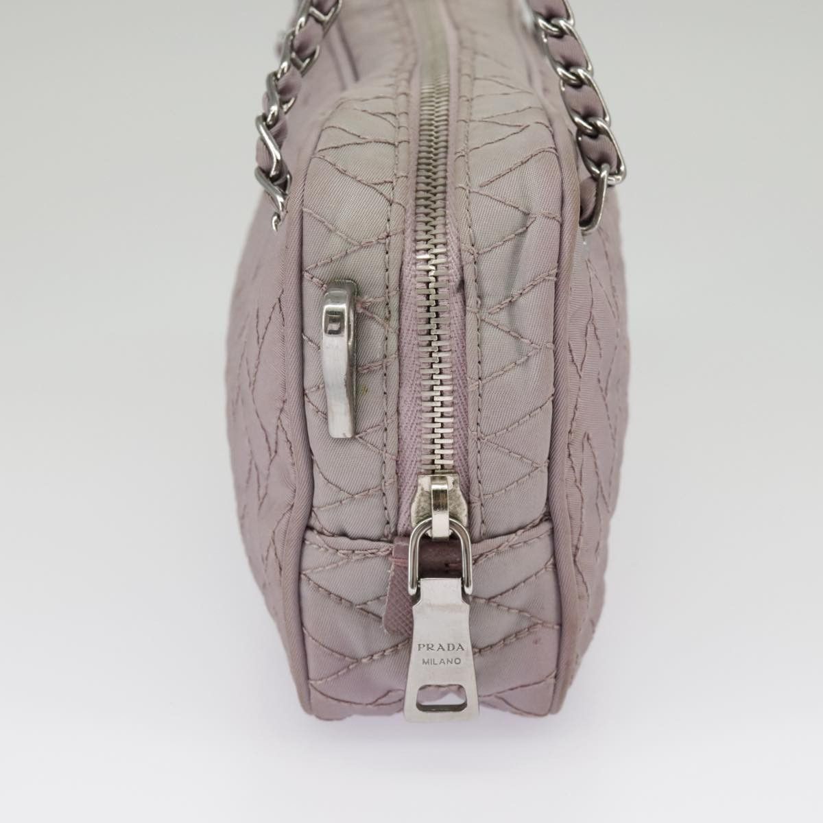 Prada Purple Synthetic Shoulder Bag (Pre-Owned) Size ONE SIZE - 4 Thumbnail