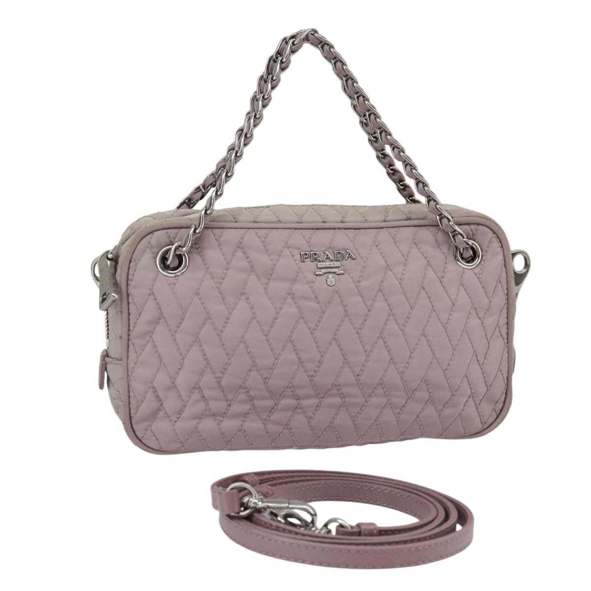 Prada Purple Synthetic Shoulder Bag (Pre-Owned) Size ONE SIZE - 20 Thumbnail