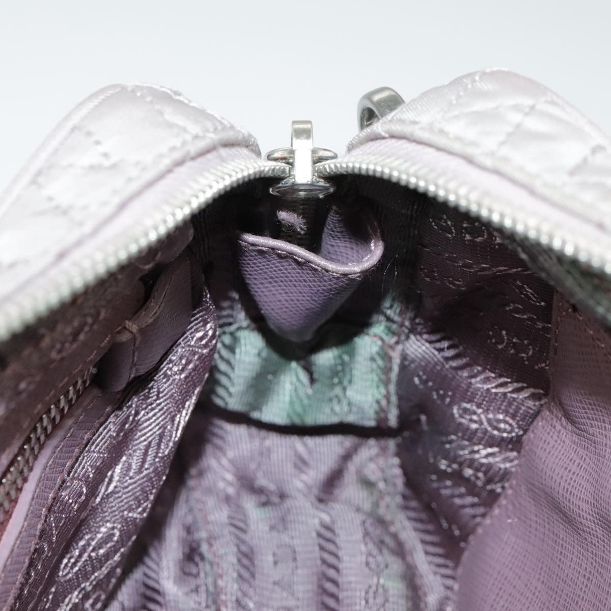 Prada Purple Synthetic Shoulder Bag (Pre-Owned) Size ONE SIZE - 11 Thumbnail