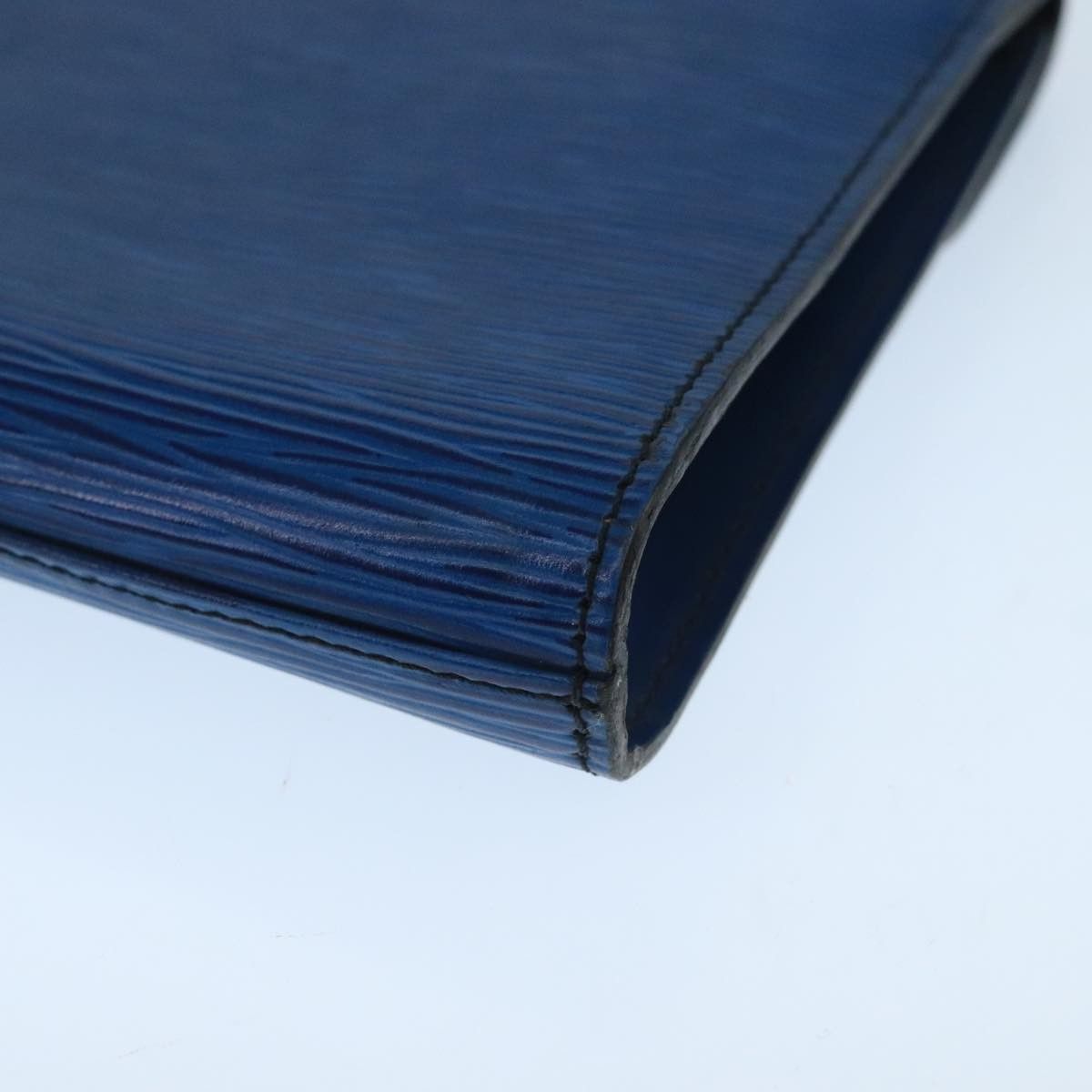 Louis Vuitton Art Déco Blue Leather Clutch Bag (Pre-Owned) Size ONE SIZE - 7 Thumbnail