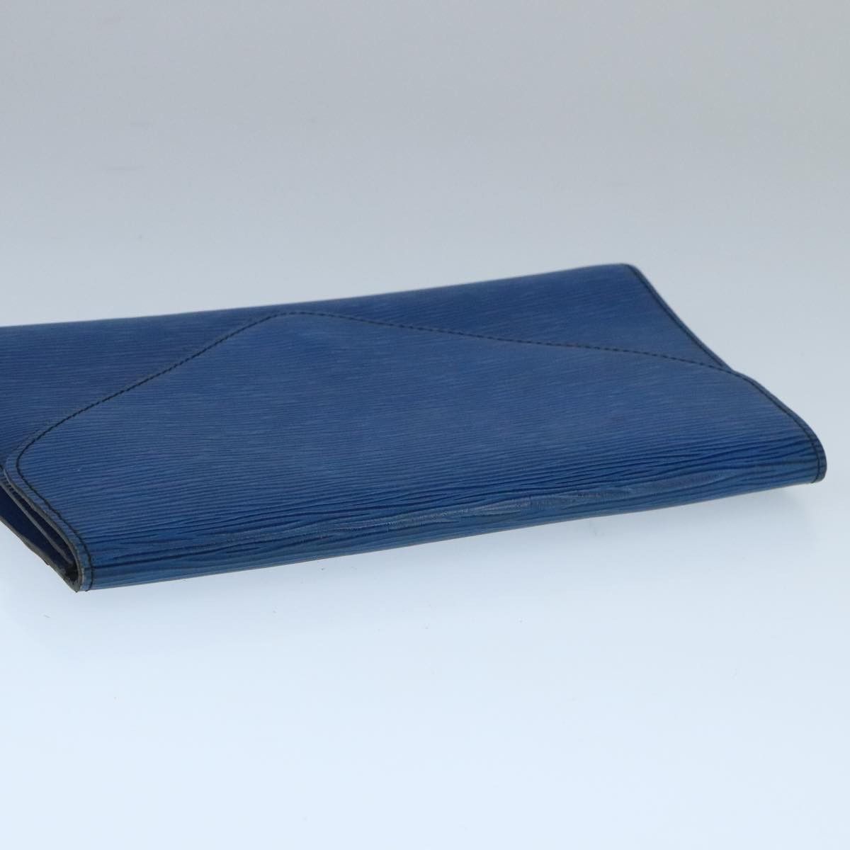 Louis Vuitton Art Déco Blue Leather Clutch Bag (Pre-Owned) Size ONE SIZE - 16 Thumbnail