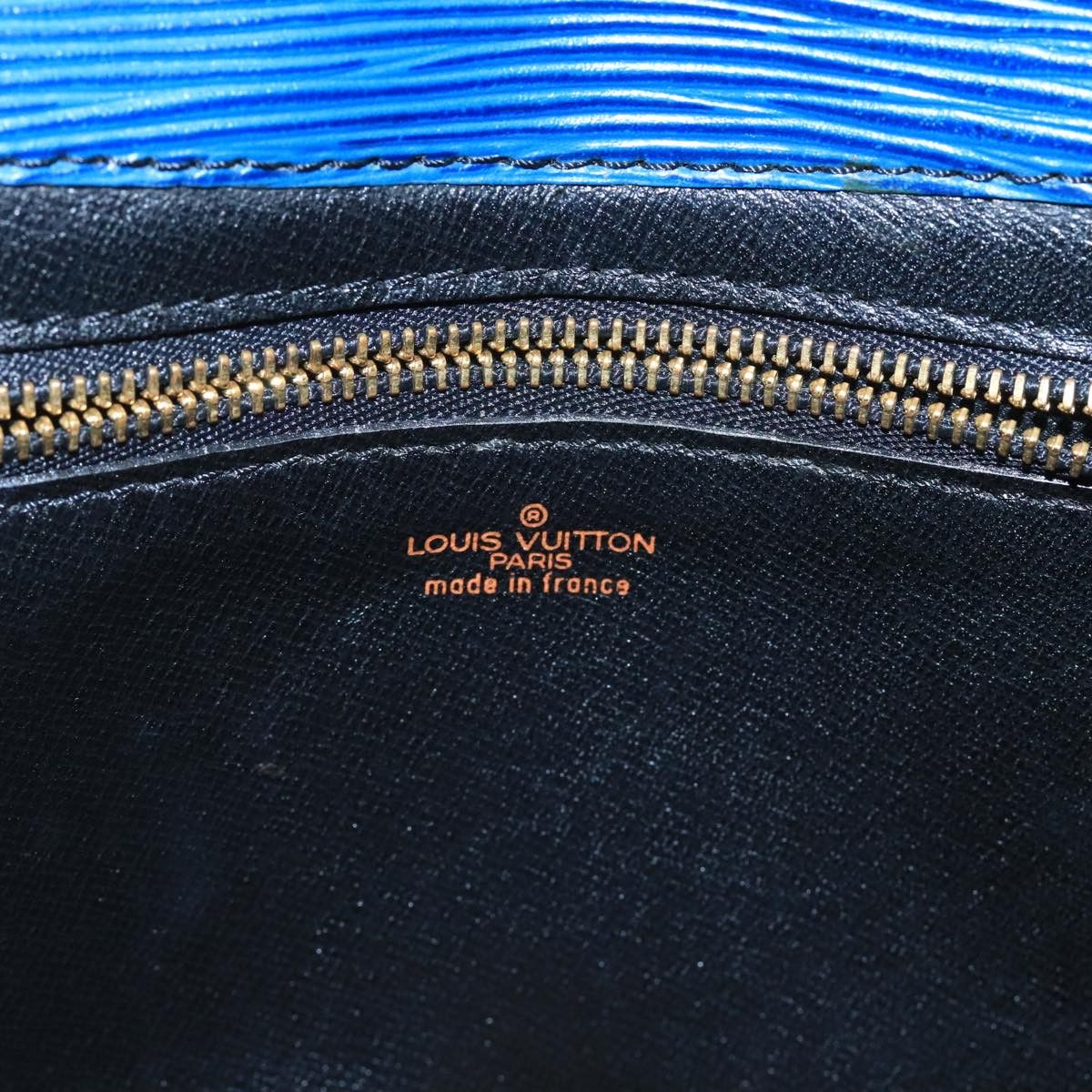 Louis Vuitton Art Déco Blue Leather Clutch Bag (Pre-Owned) Size ONE SIZE - 14 Thumbnail