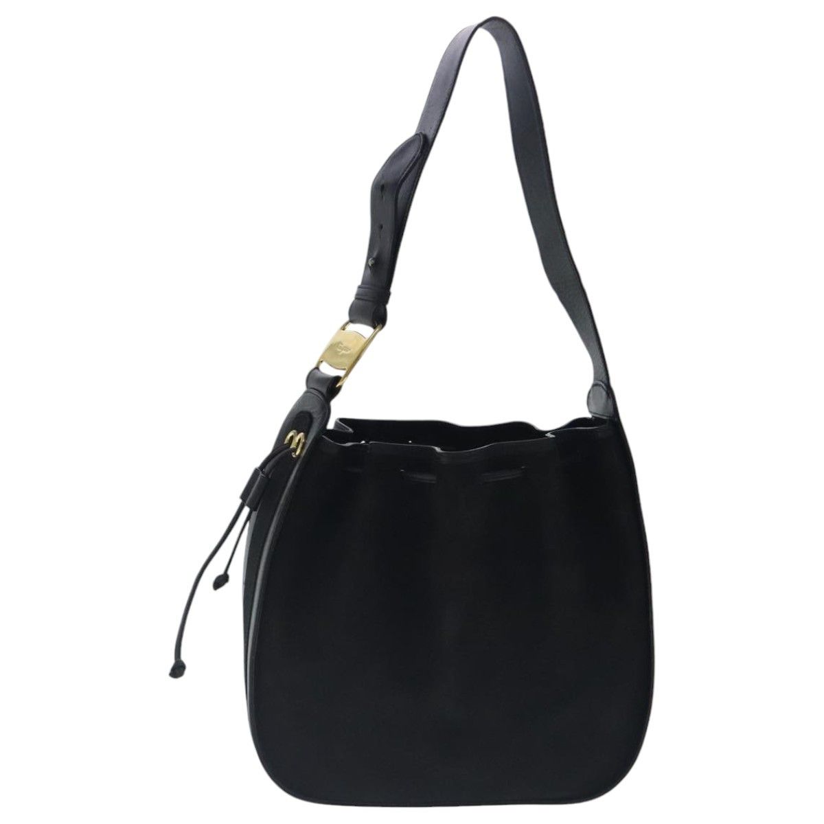 Salvatore Ferragamo Vara Black Suede Shoulder Bag (Pre-Owned) Size ONE SIZE - 2 Thumbnail