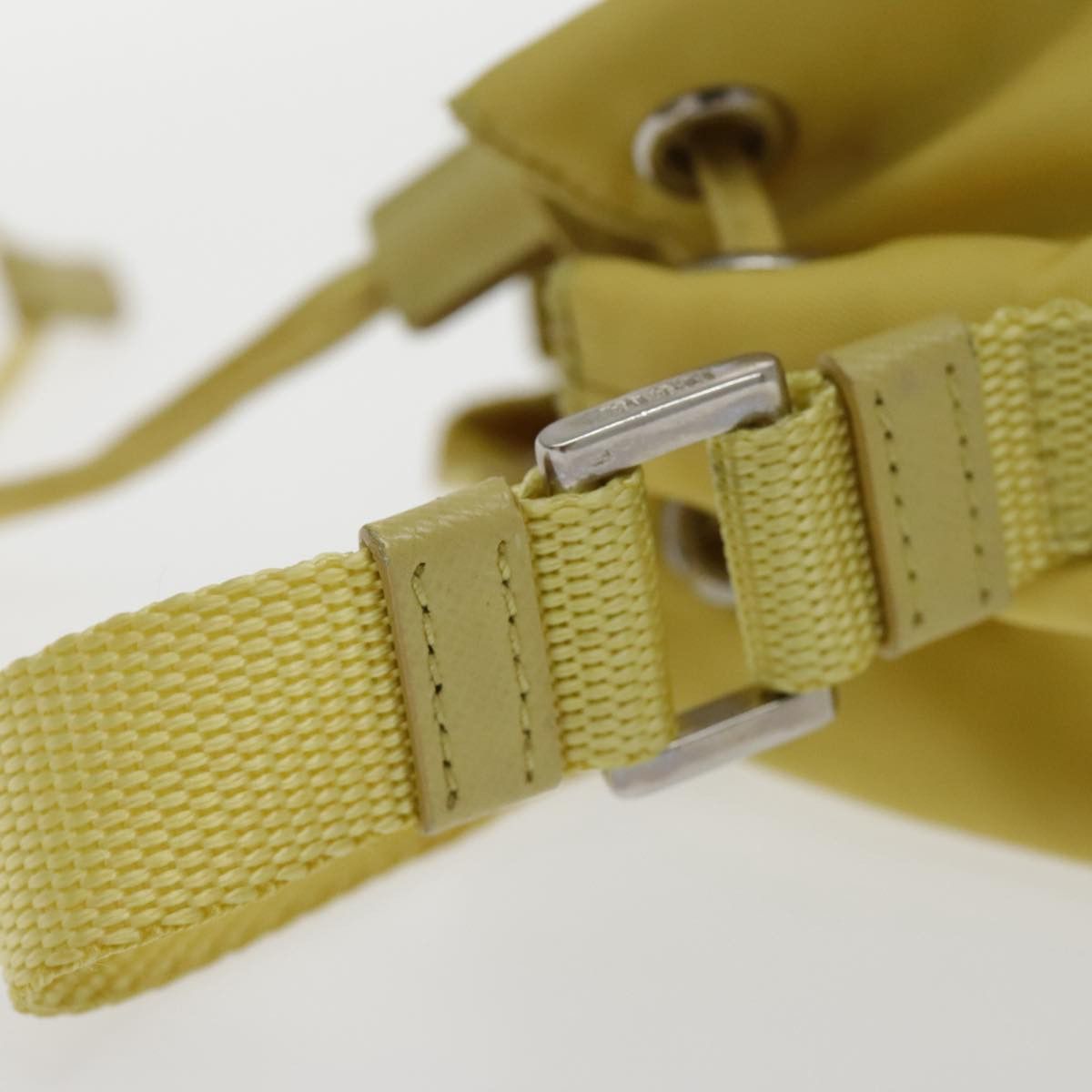 Prada Re-Nylon Yellow Synthetic Handbag (Pre-Owned) Size ONE SIZE - 11 Thumbnail