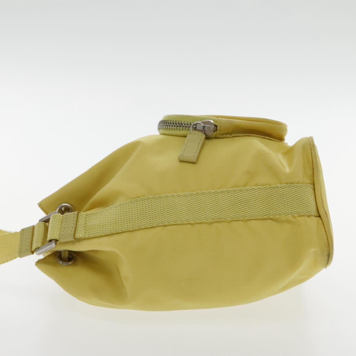 Prada Re-Nylon Yellow Synthetic Handbag (Pre-Owned) Size ONE SIZE - 3 Thumbnail