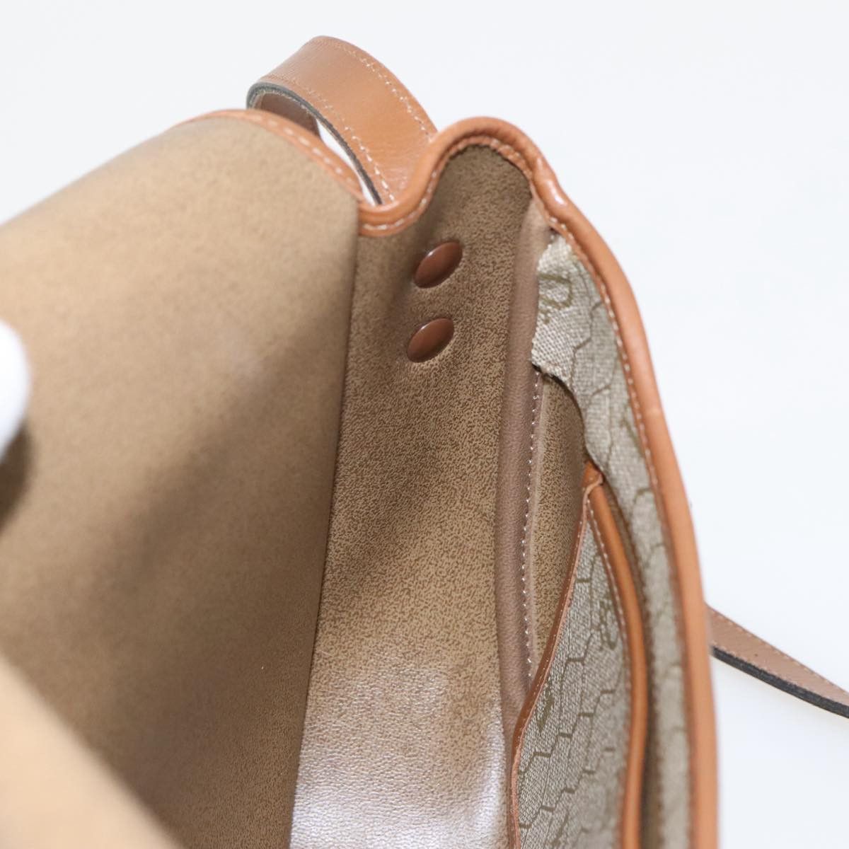 Dior Honeycomb Beige Canvas Shoulder Bag (Pre-Owned) Size ONE SIZE - 18 Thumbnail
